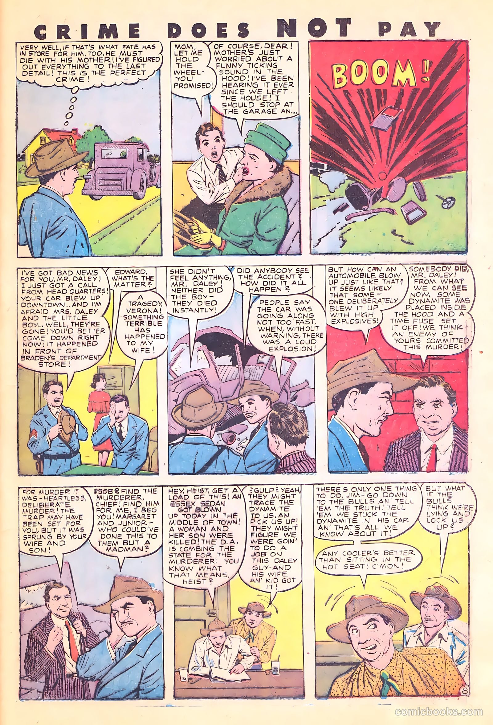 Crime Does Not Pay #70 (1948) — page 36 of 53