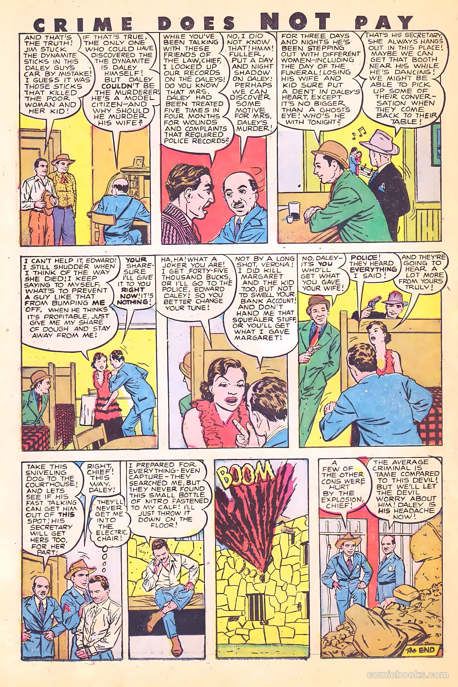 Crime Does Not Pay #70 (1948) — page 37 of 53