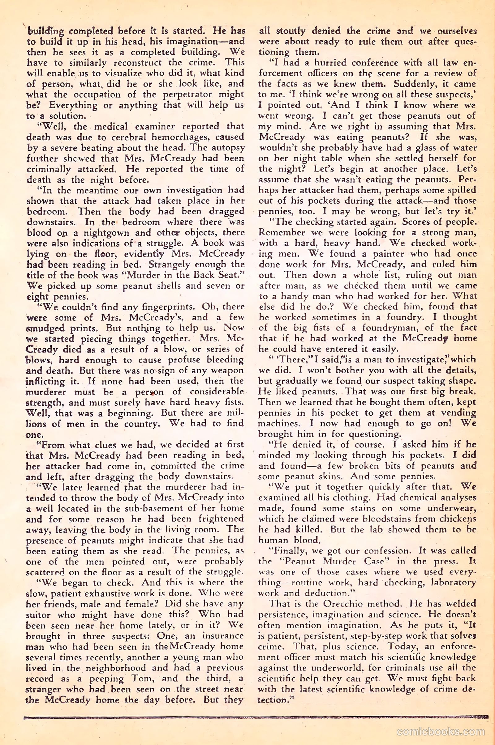 Crime Does Not Pay #70 (1948) — page 39 of 53