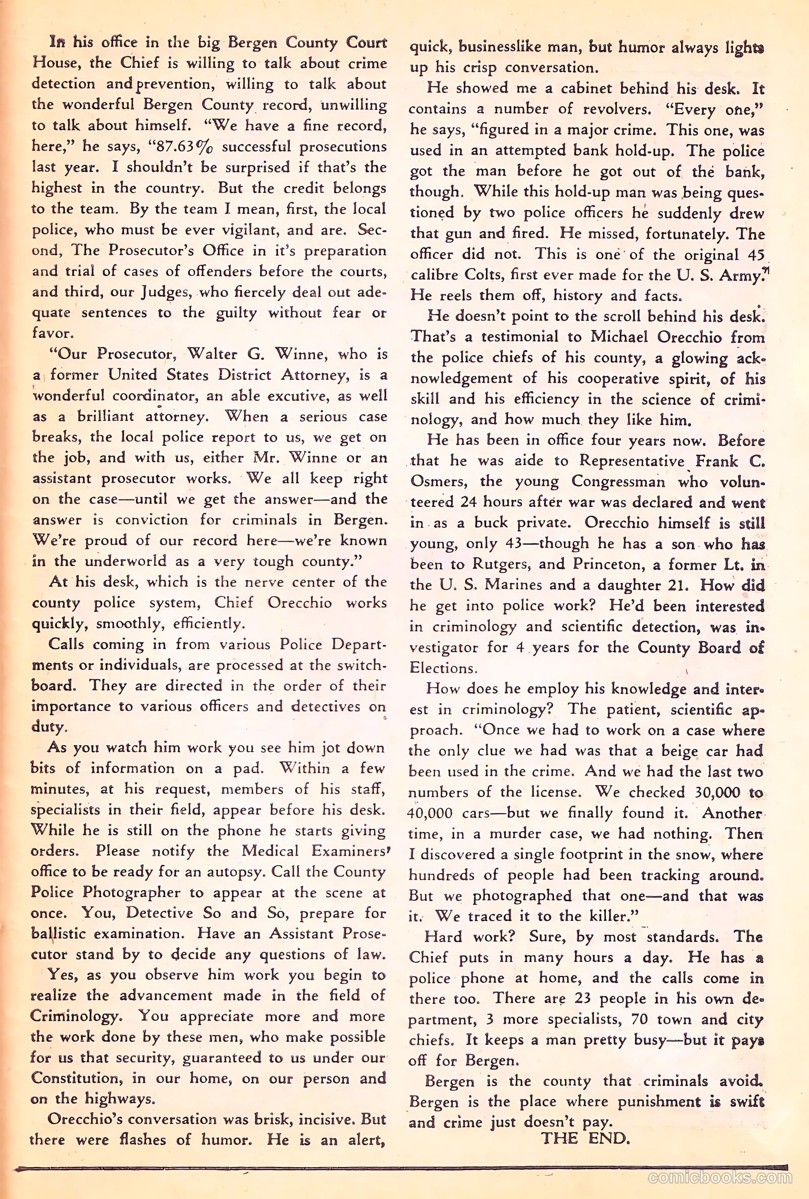 Crime Does Not Pay #70 (1948) — page 40 of 53