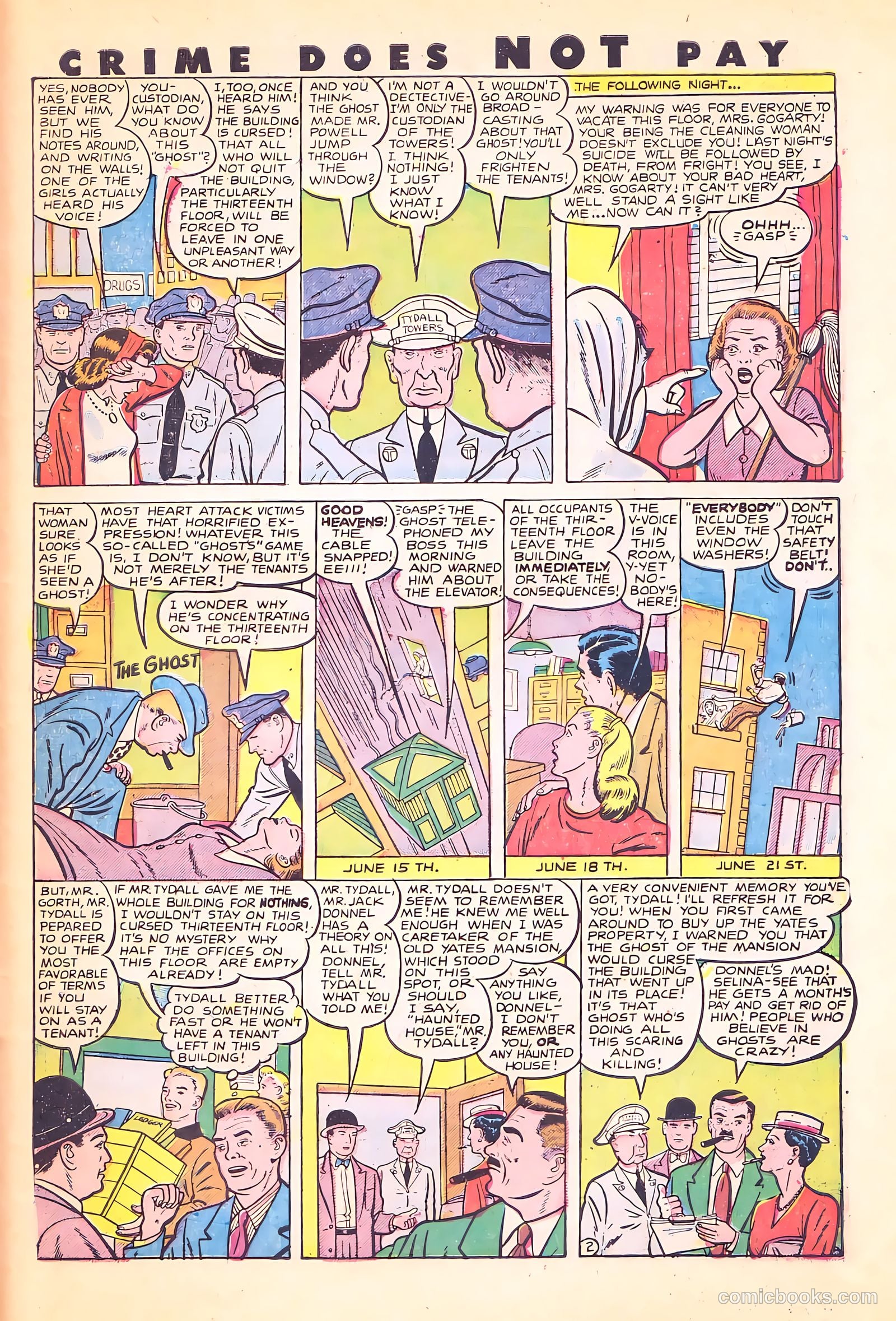 Crime Does Not Pay #70 (1948) — page 42 of 53