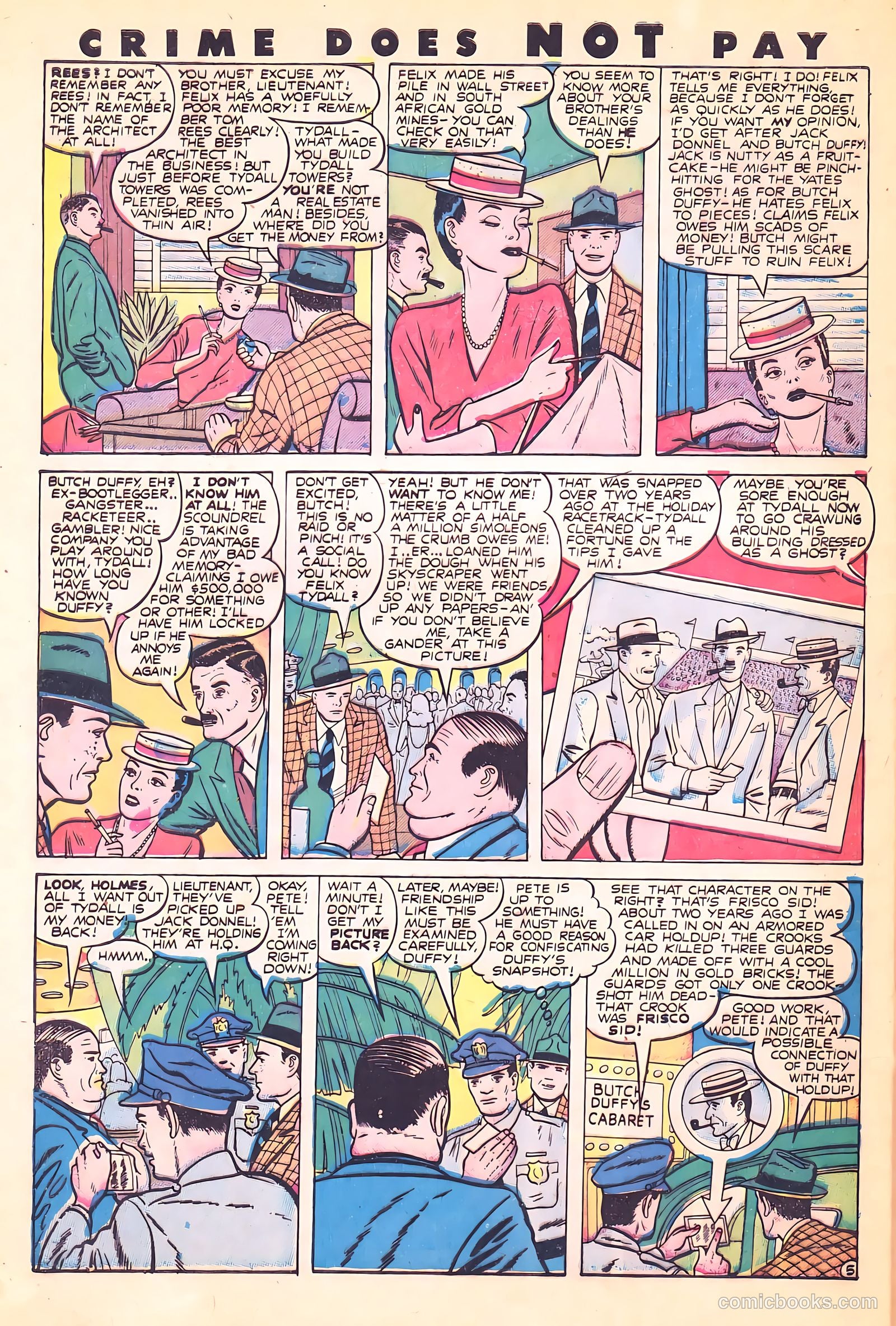 Crime Does Not Pay #70 (1948) — page 45 of 53