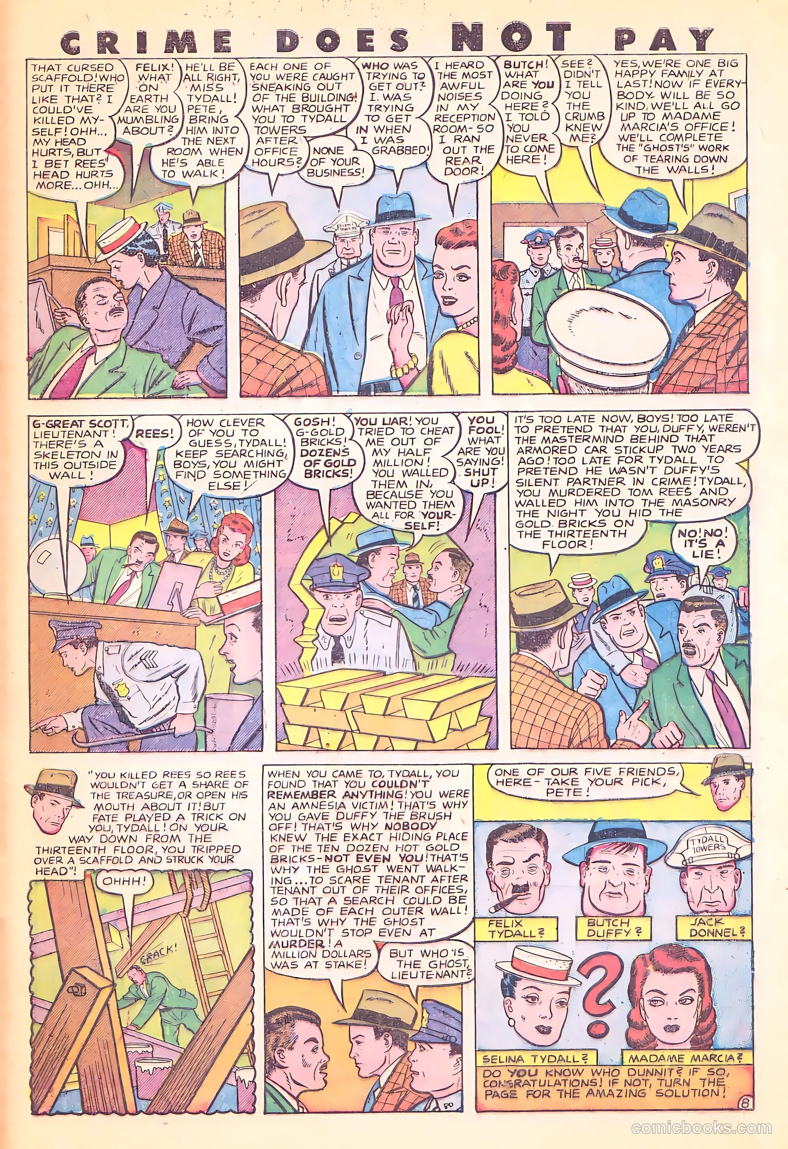 Crime Does Not Pay #70 (1948) — page 48 of 53