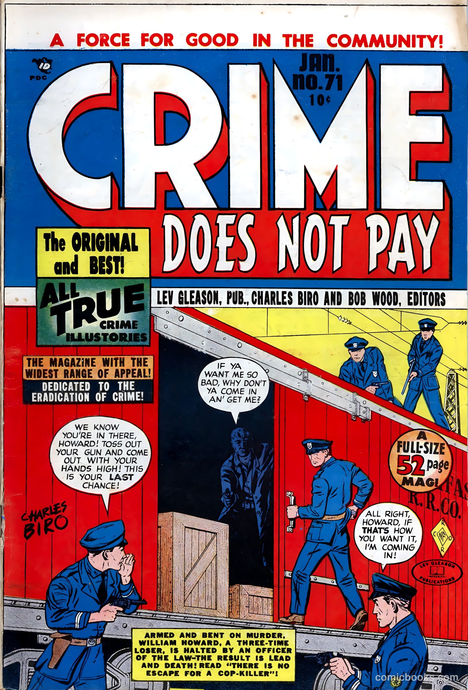 Crime Does Not Pay #71