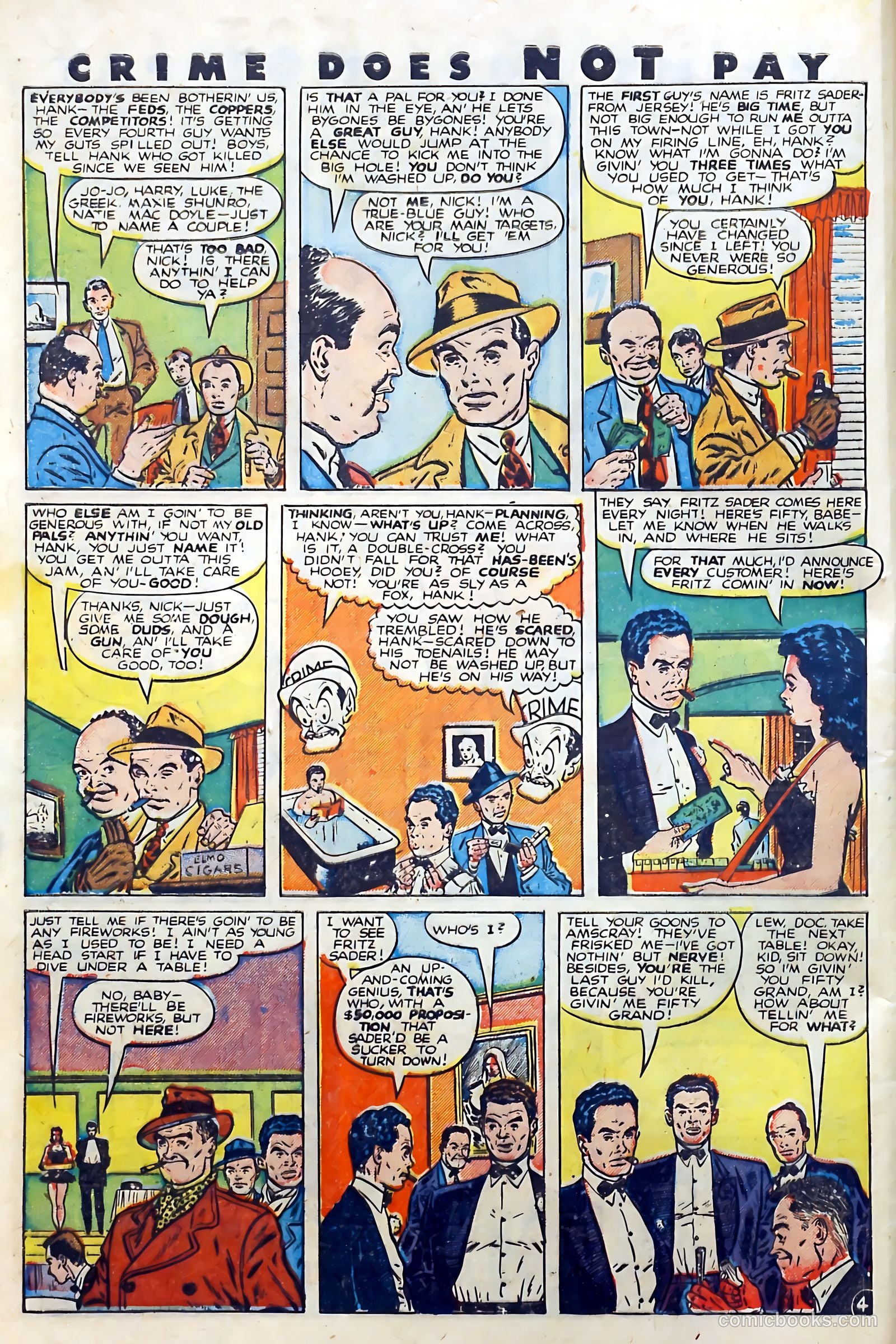 Crime Does Not Pay #71 (1949) — page 6 of 53
