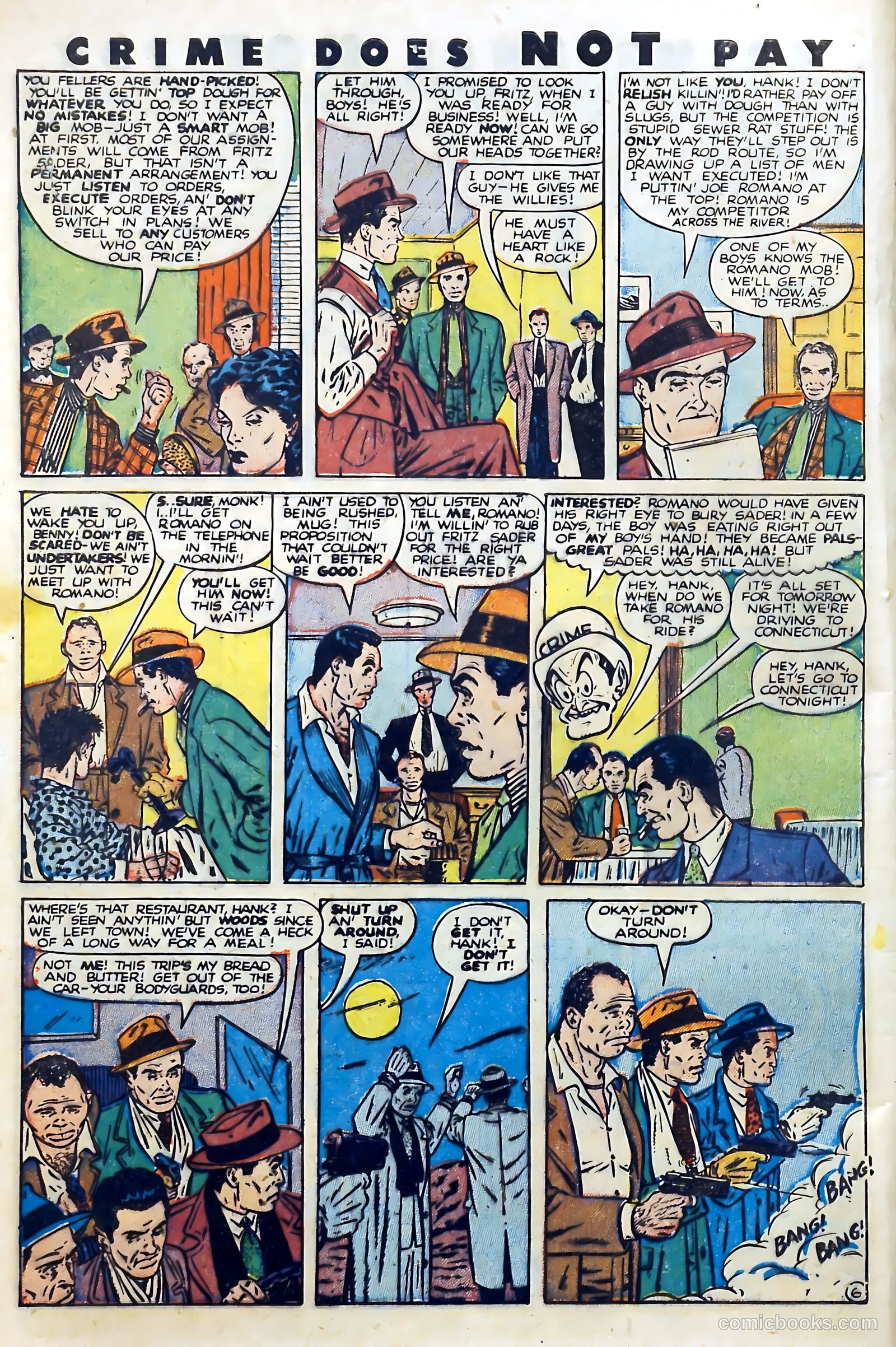 Crime Does Not Pay #71 (1949) — page 8 of 53