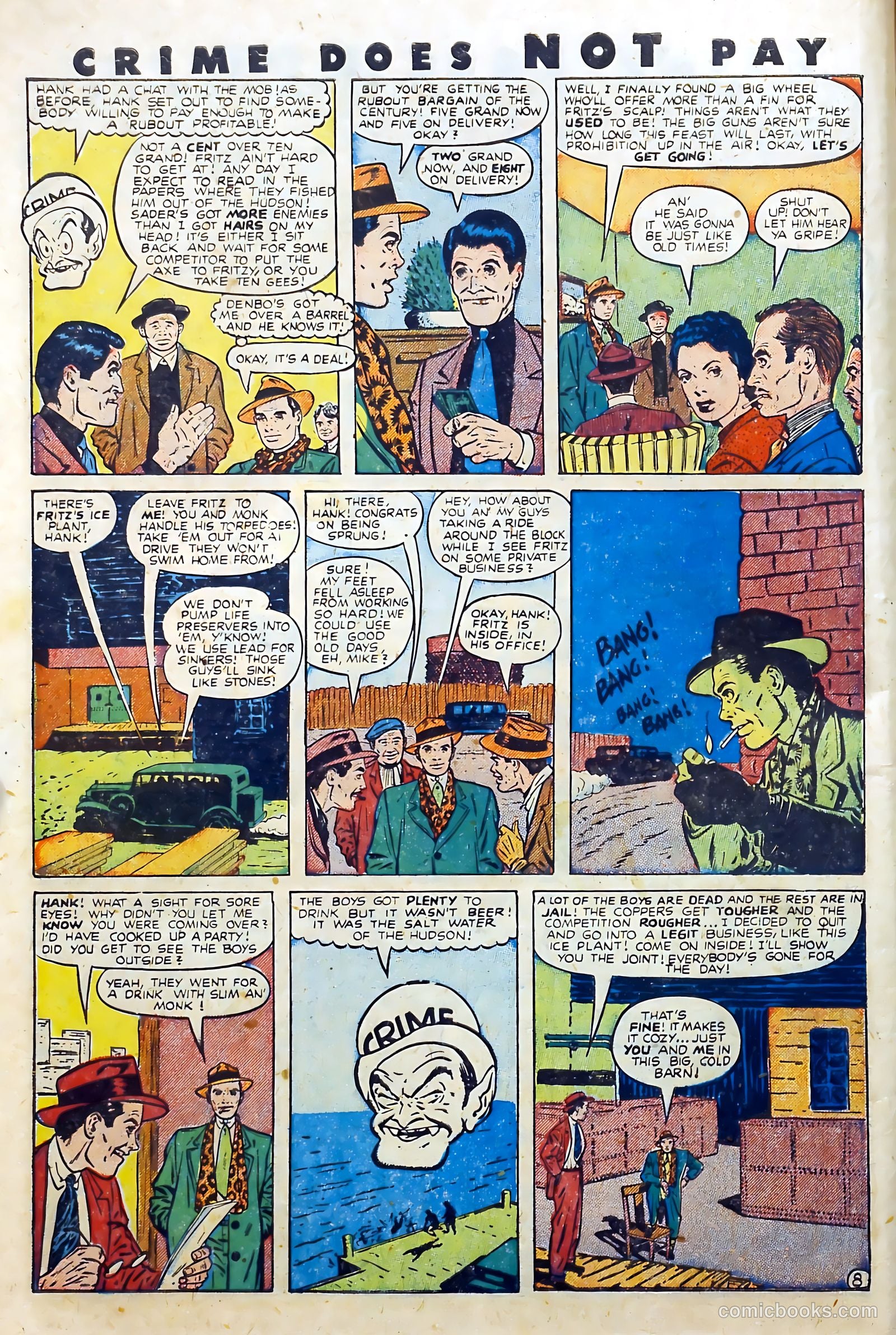 Crime Does Not Pay #71 (1949) — page 10 of 53