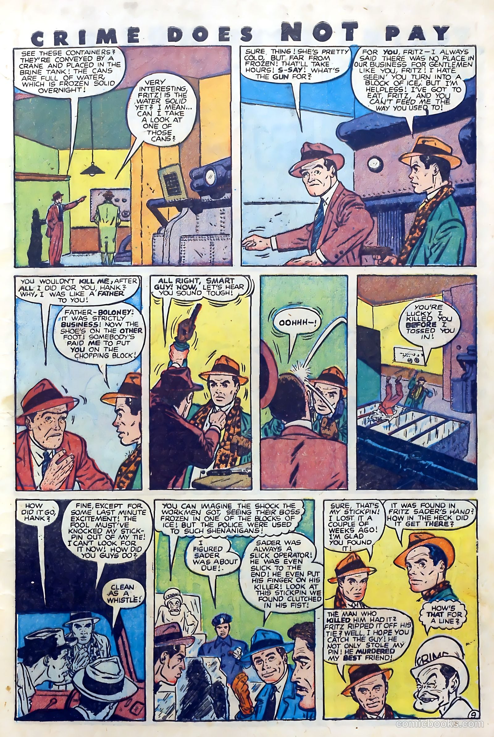 Crime Does Not Pay #71 (1949) — page 11 of 53