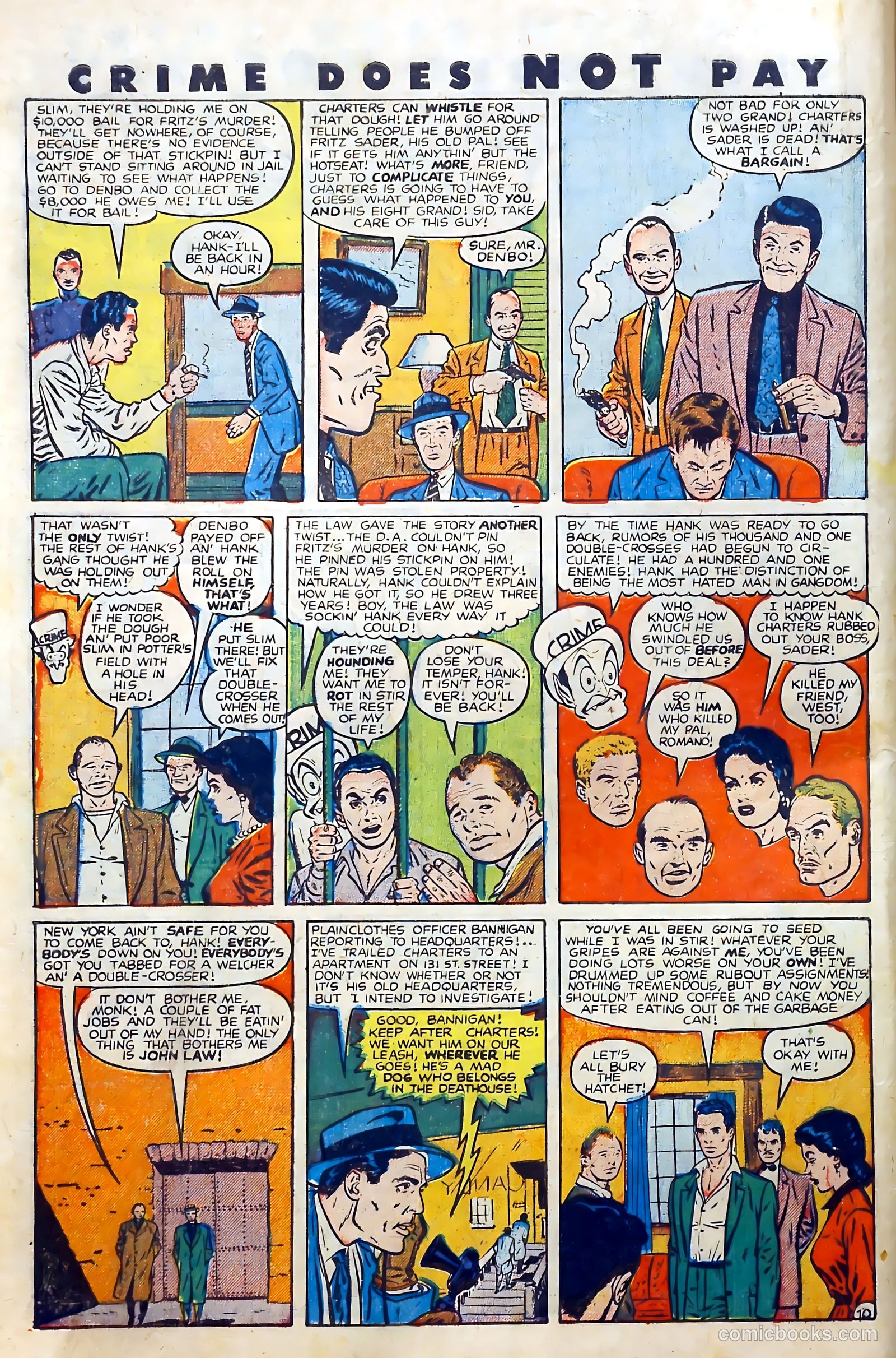 Crime Does Not Pay #71 (1949) — page 12 of 53
