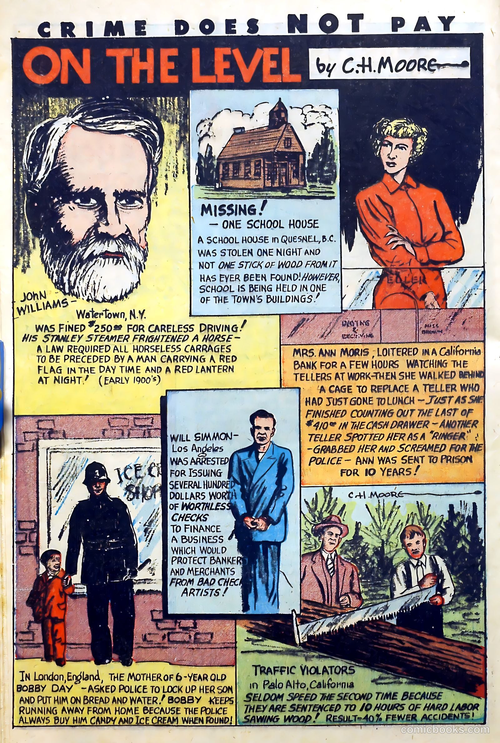 Crime Does Not Pay #71 (1949) — page 16 of 53