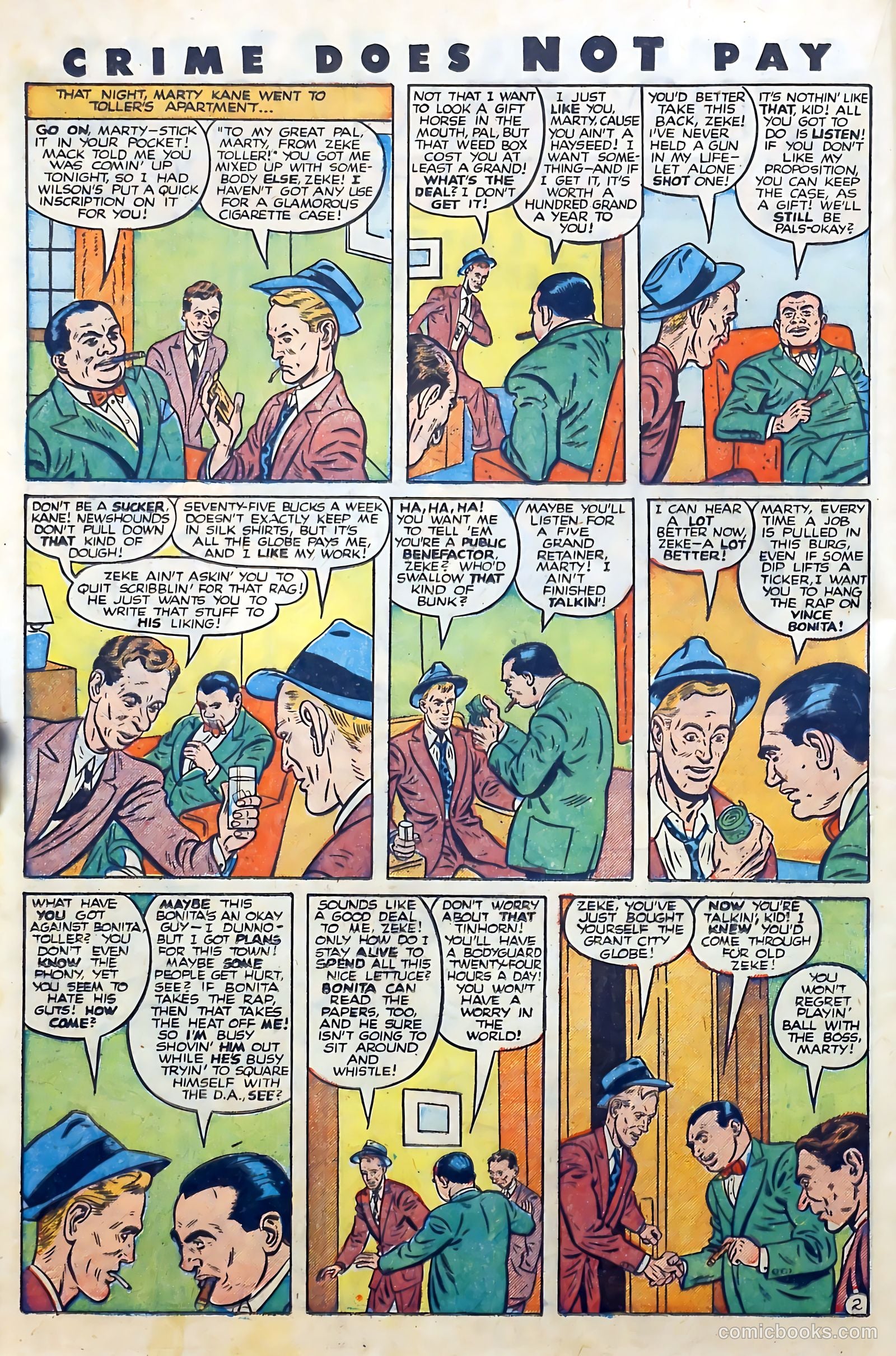 Crime Does Not Pay #71 (1949) — page 18 of 53