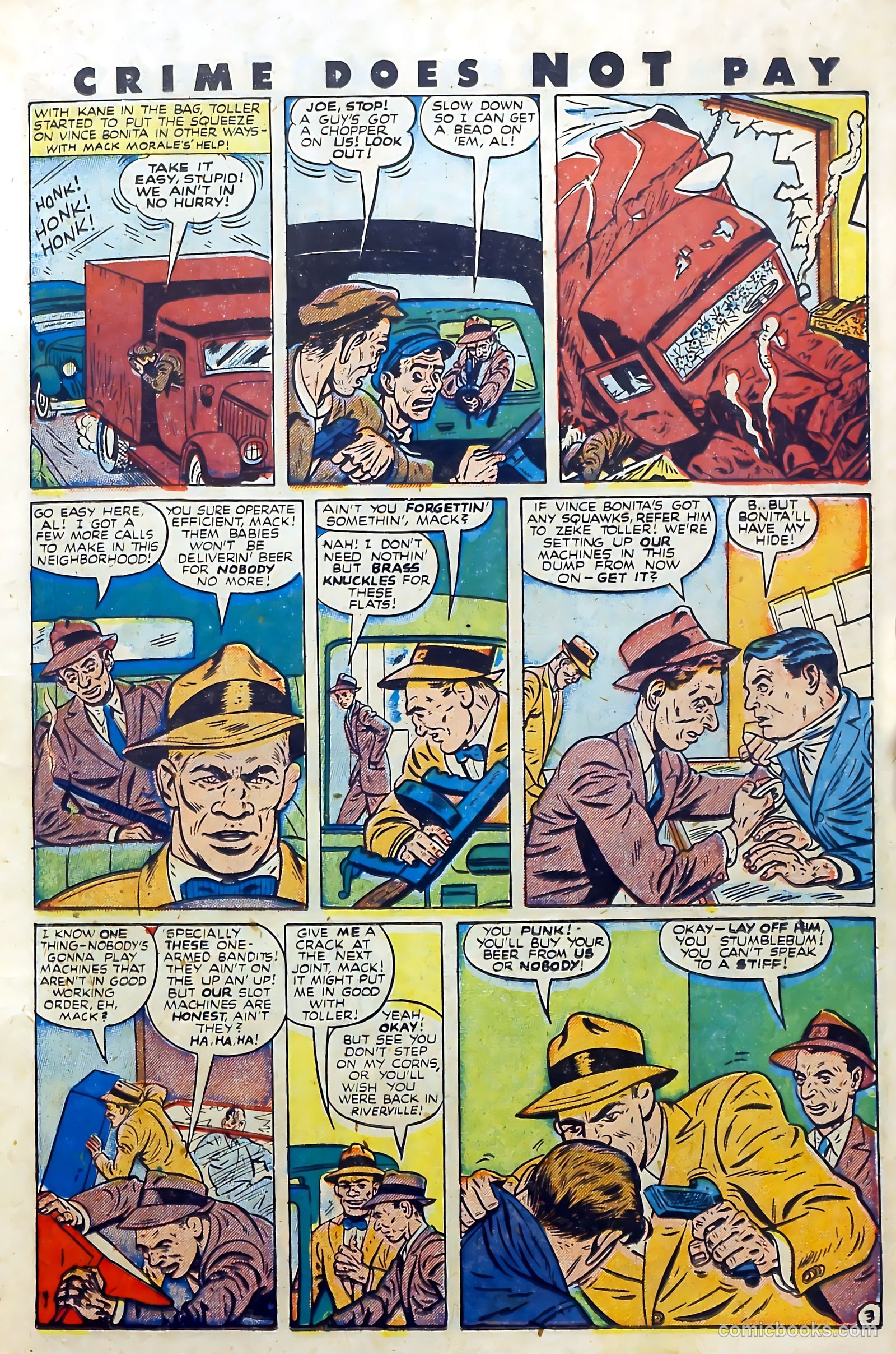 Crime Does Not Pay #71 (1949) — page 19 of 53