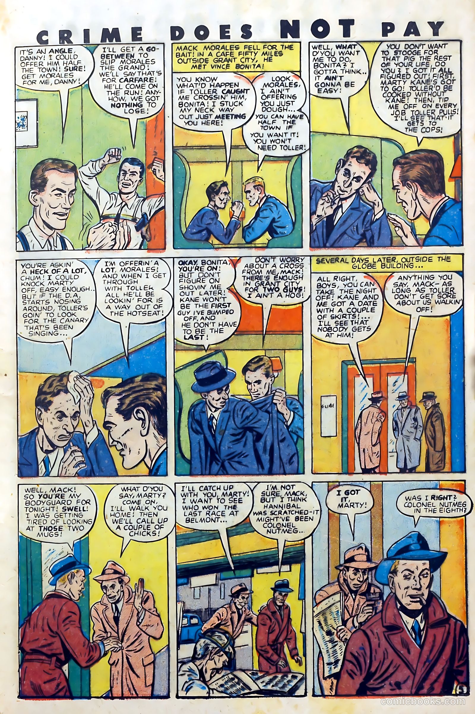 Crime Does Not Pay #71 (1949) — page 21 of 53