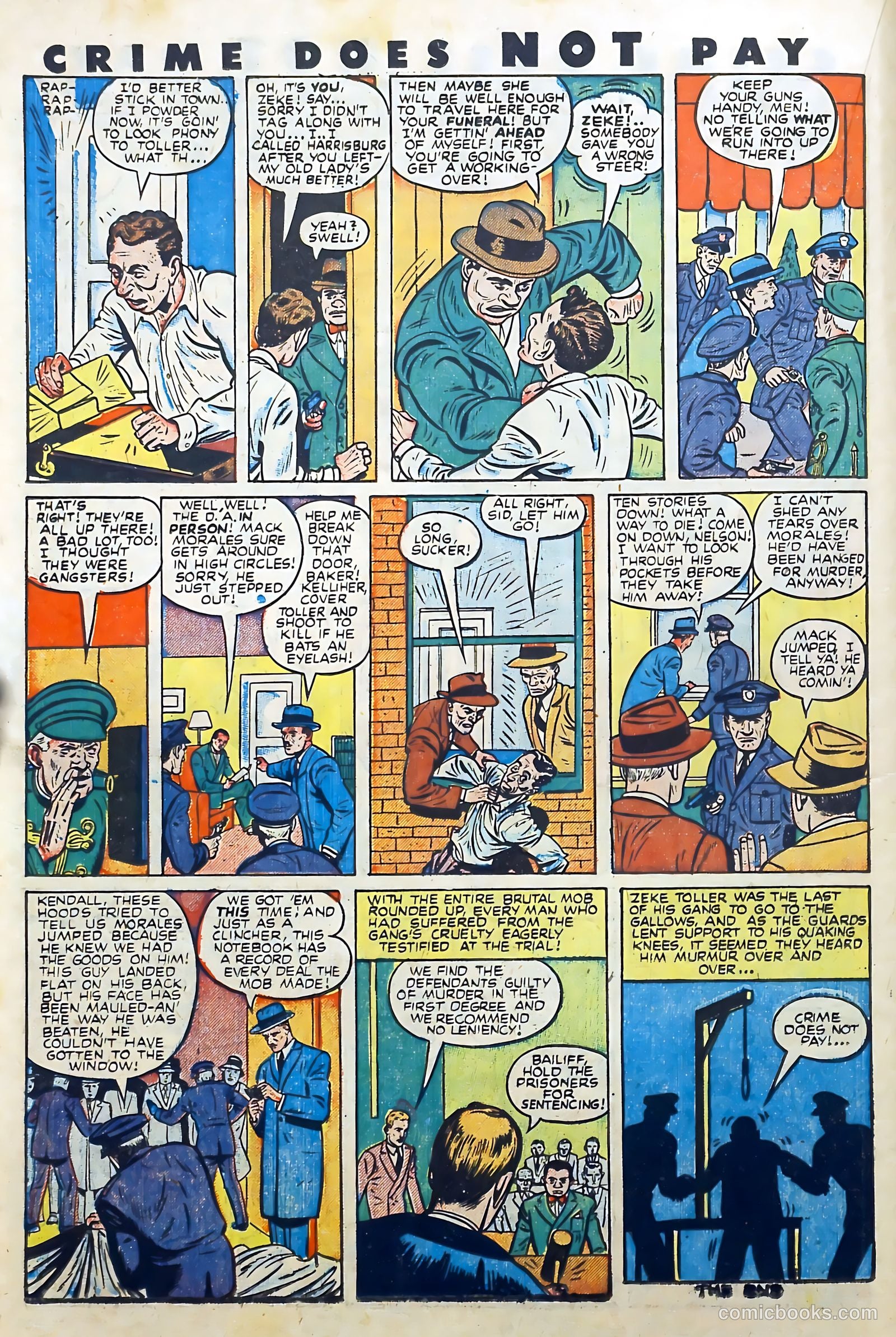 Crime Does Not Pay #71 (1949) — page 24 of 53