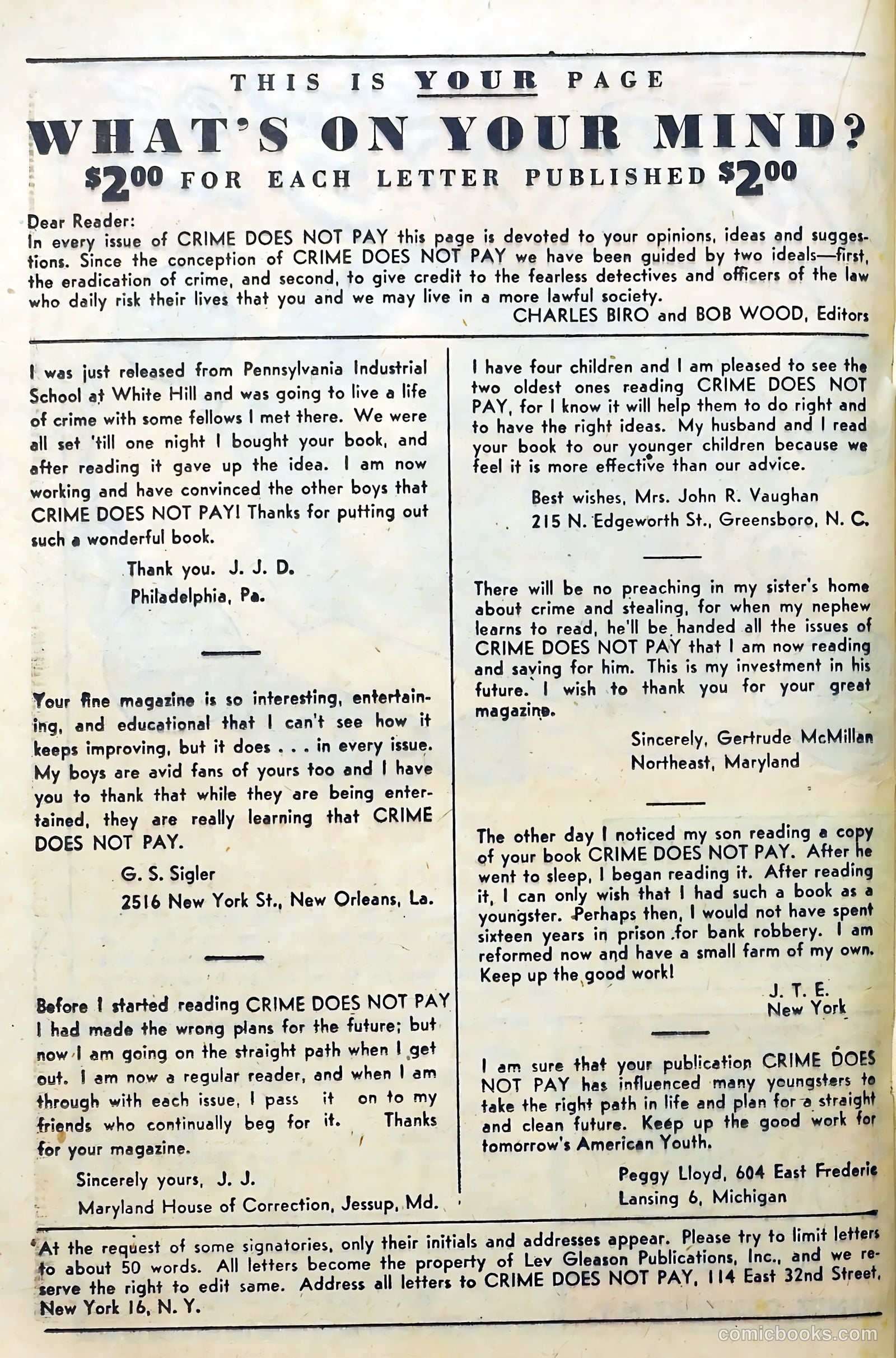 Crime Does Not Pay #71 (1949) — page 28 of 53
