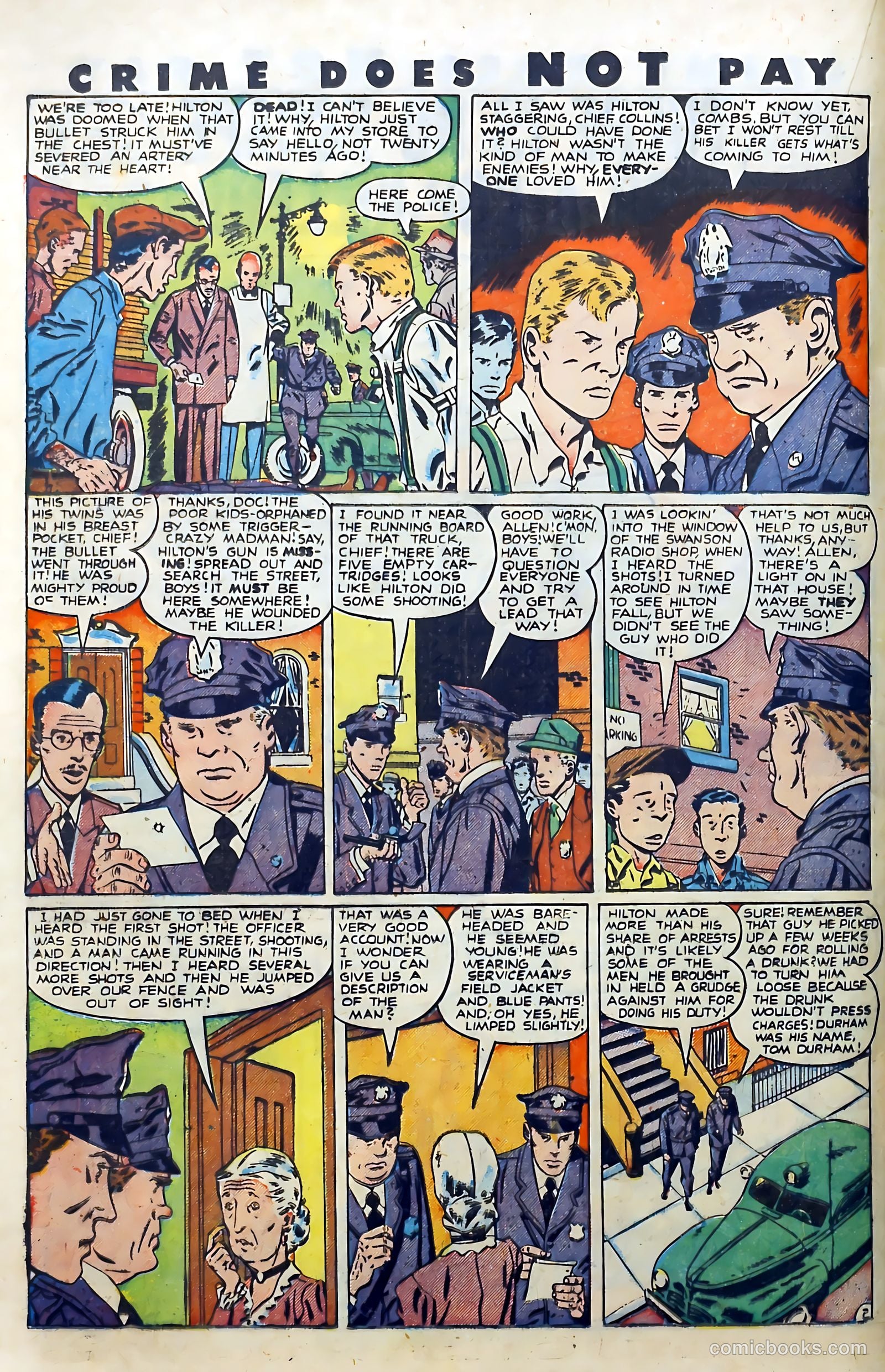 Crime Does Not Pay #71 (1949) — page 30 of 53