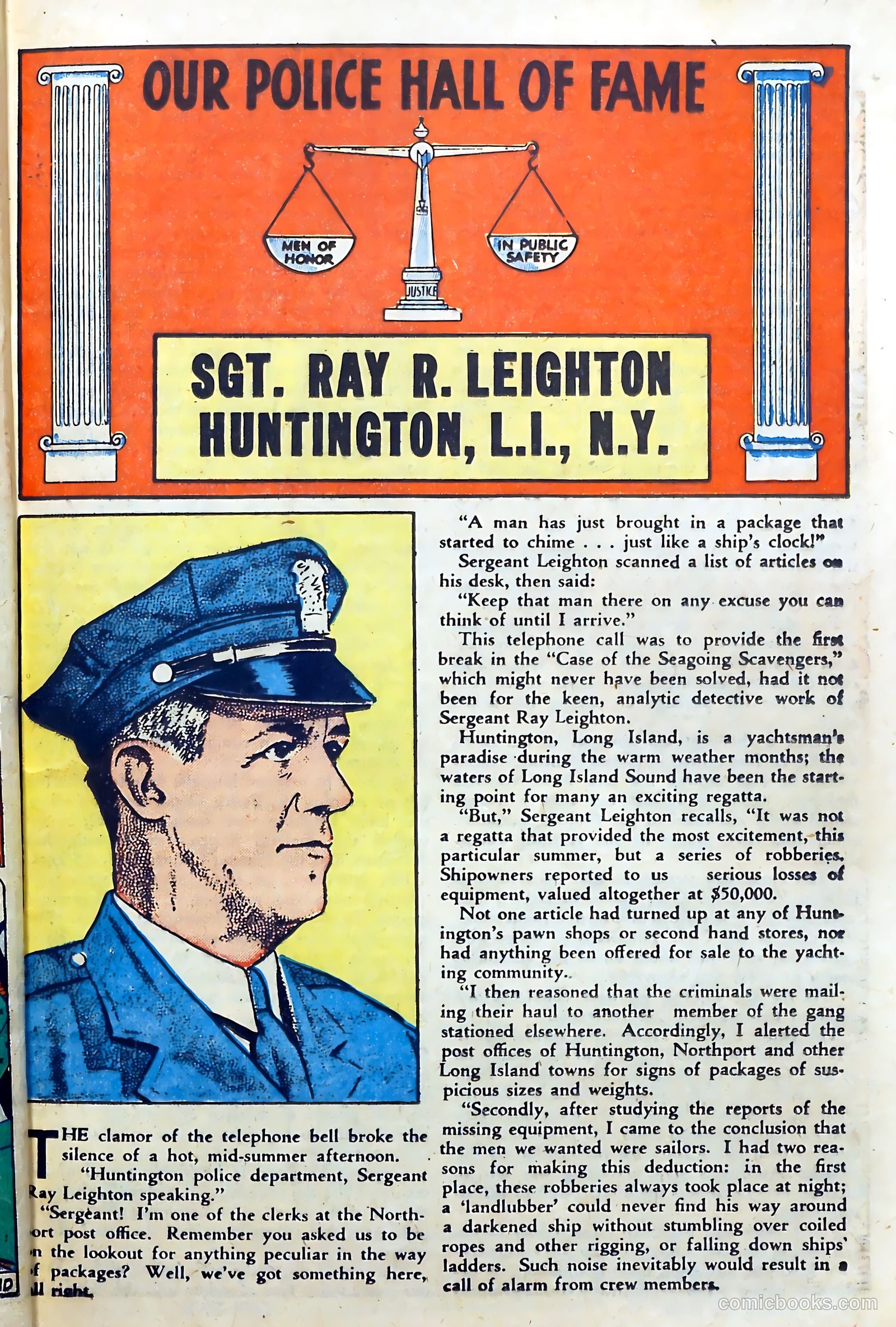 Crime Does Not Pay #71 (1949) — page 37 of 53
