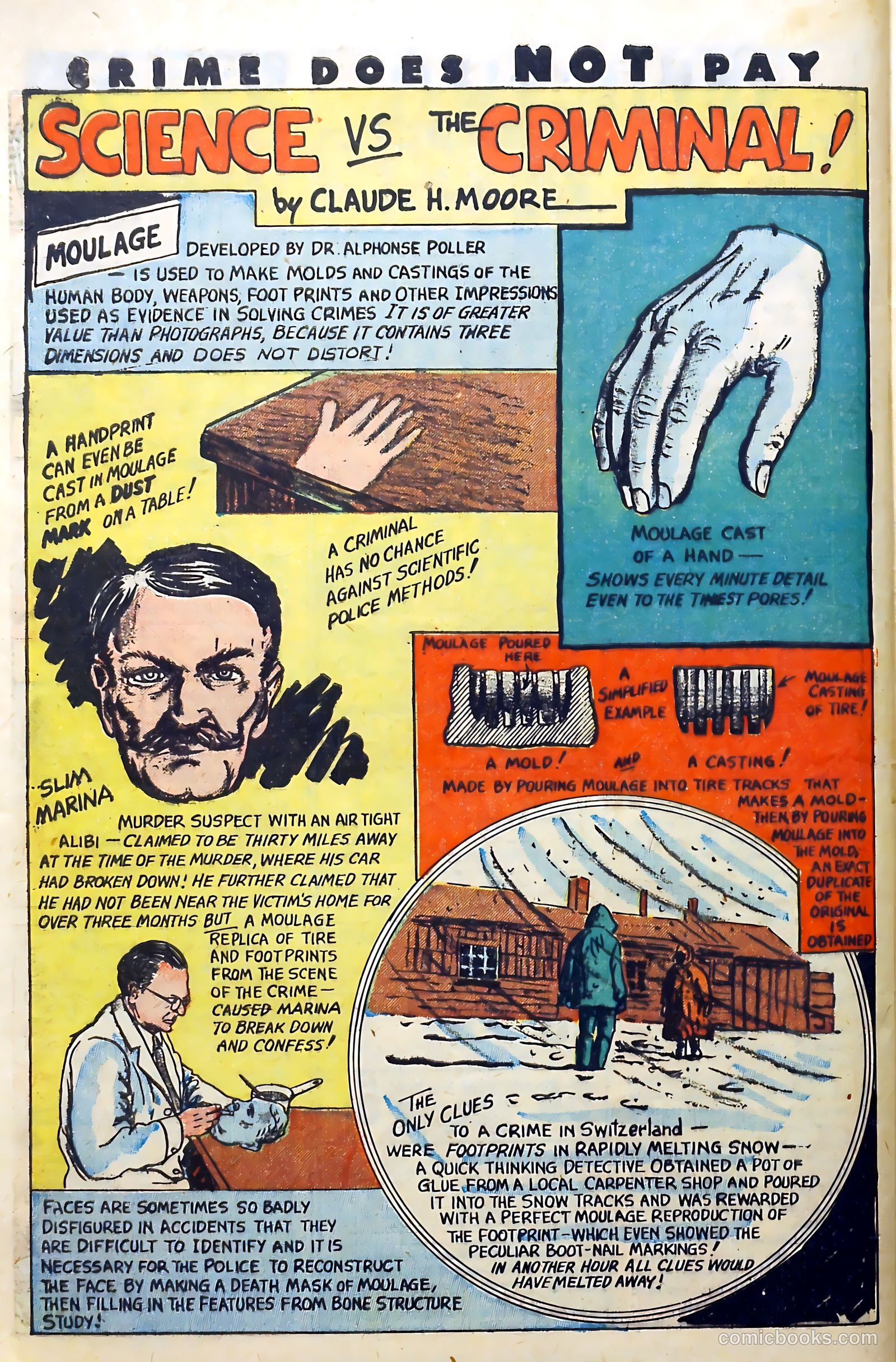 Crime Does Not Pay #71 (1949) — page 40 of 53