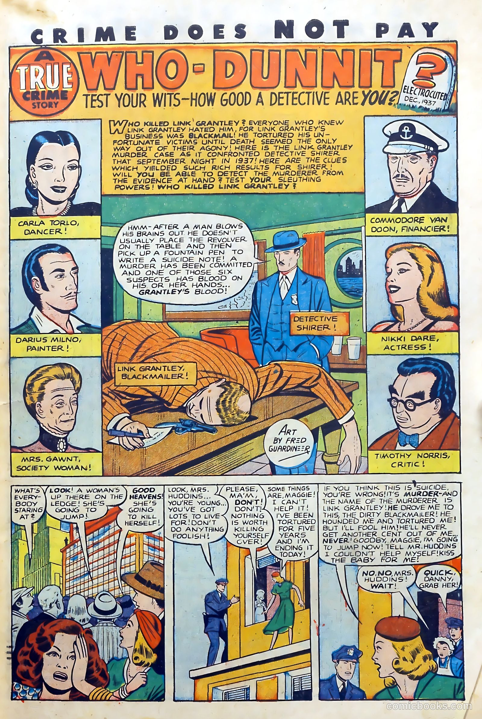 Crime Does Not Pay #71 (1949) — page 41 of 53