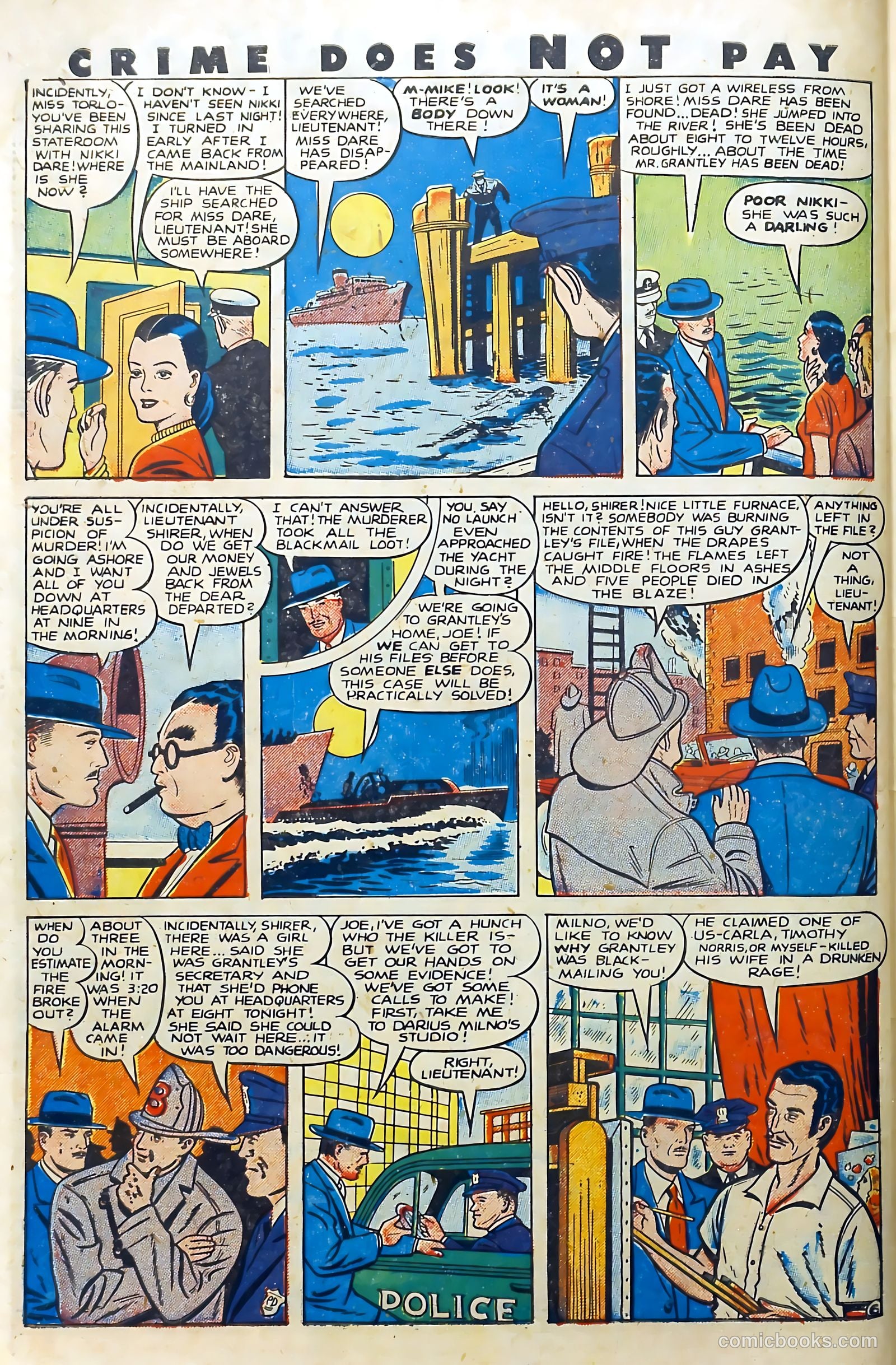 Crime Does Not Pay #71 (1949) — page 46 of 53