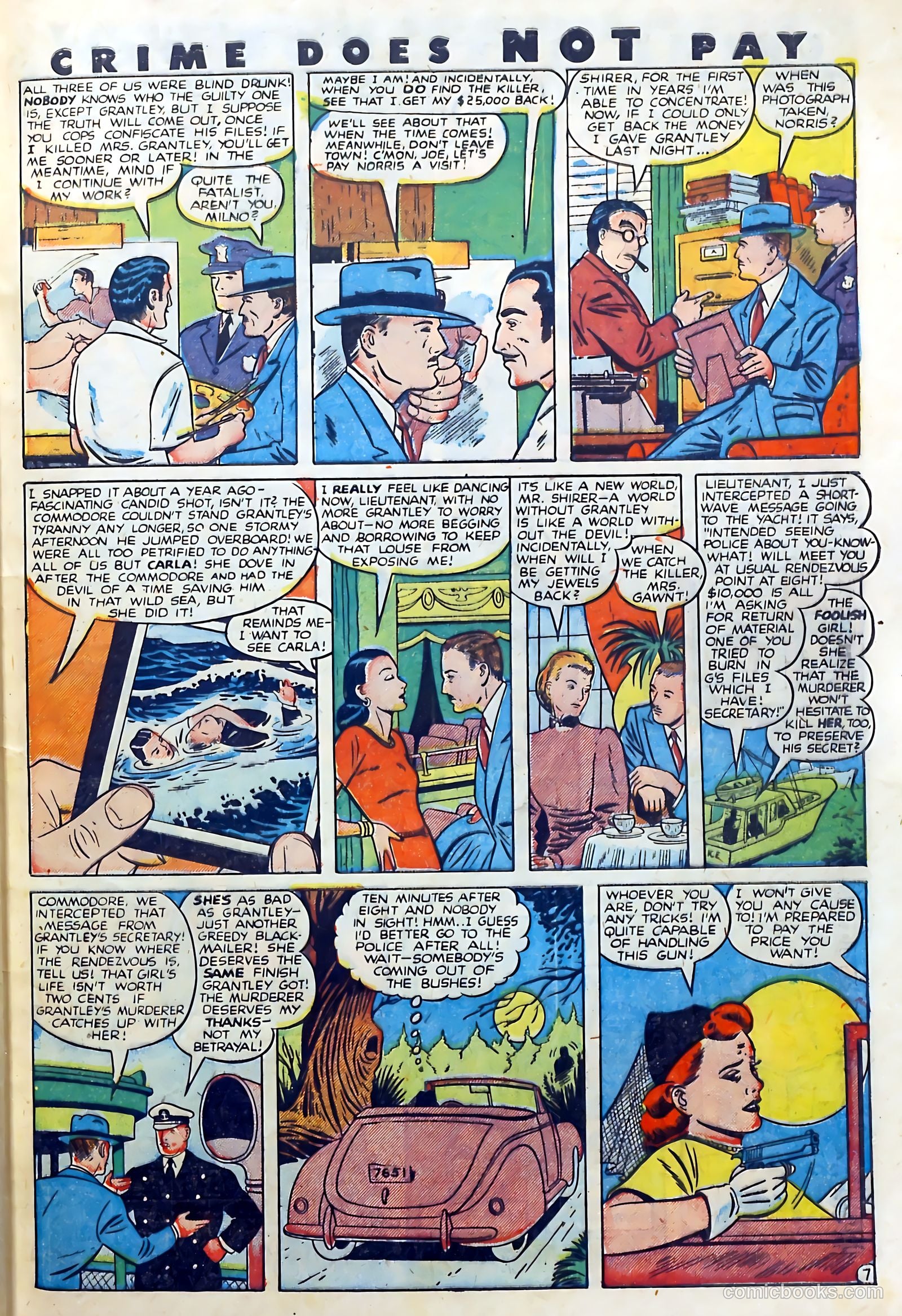 Crime Does Not Pay #71 (1949) — page 47 of 53