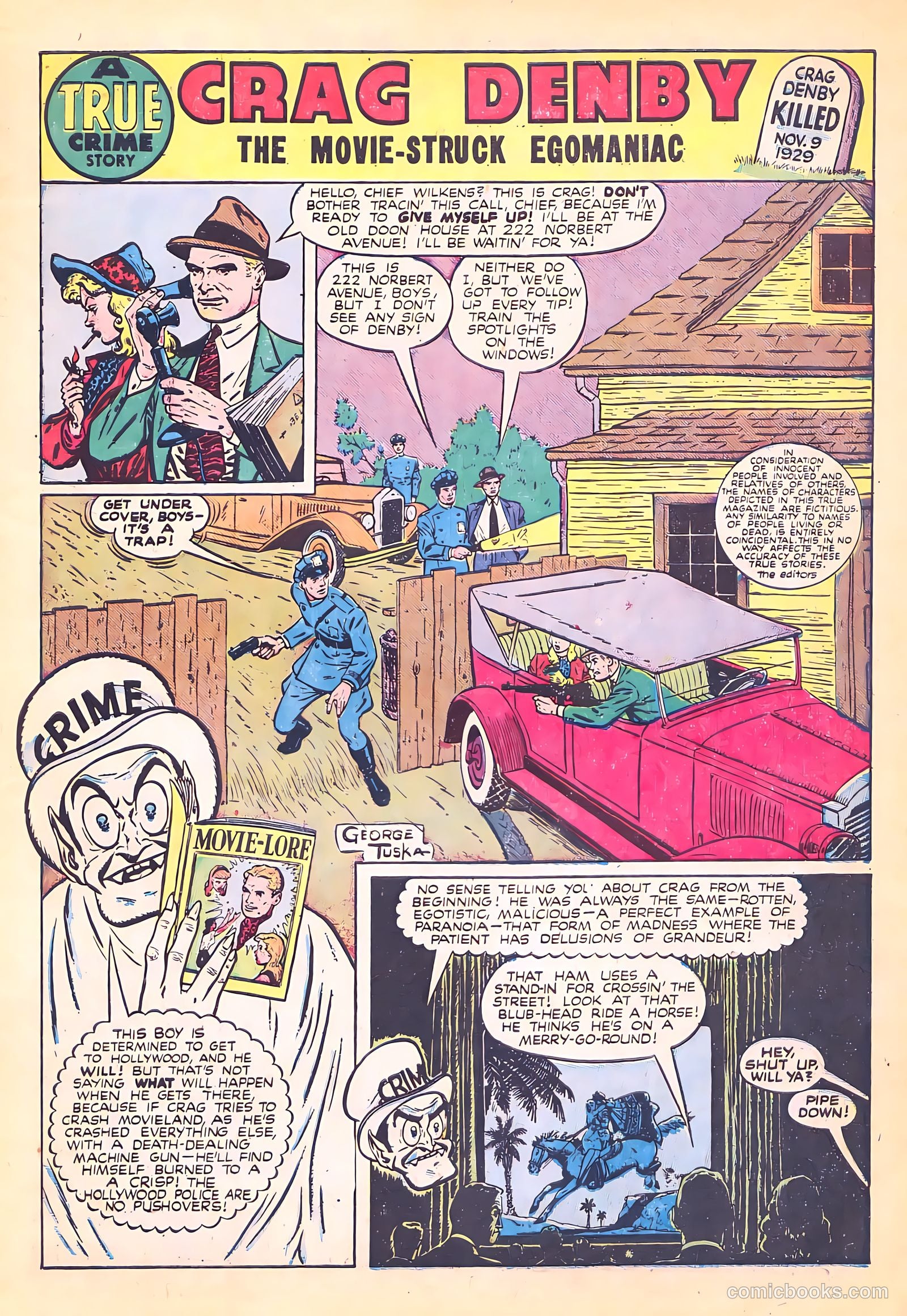 Crime Does Not Pay #72 (1949) — page 3 of 54