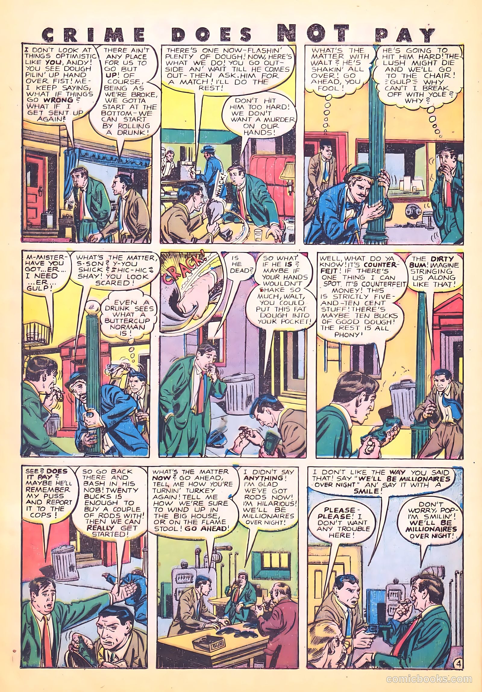 Crime Does Not Pay #72 (1949) — page 20 of 54