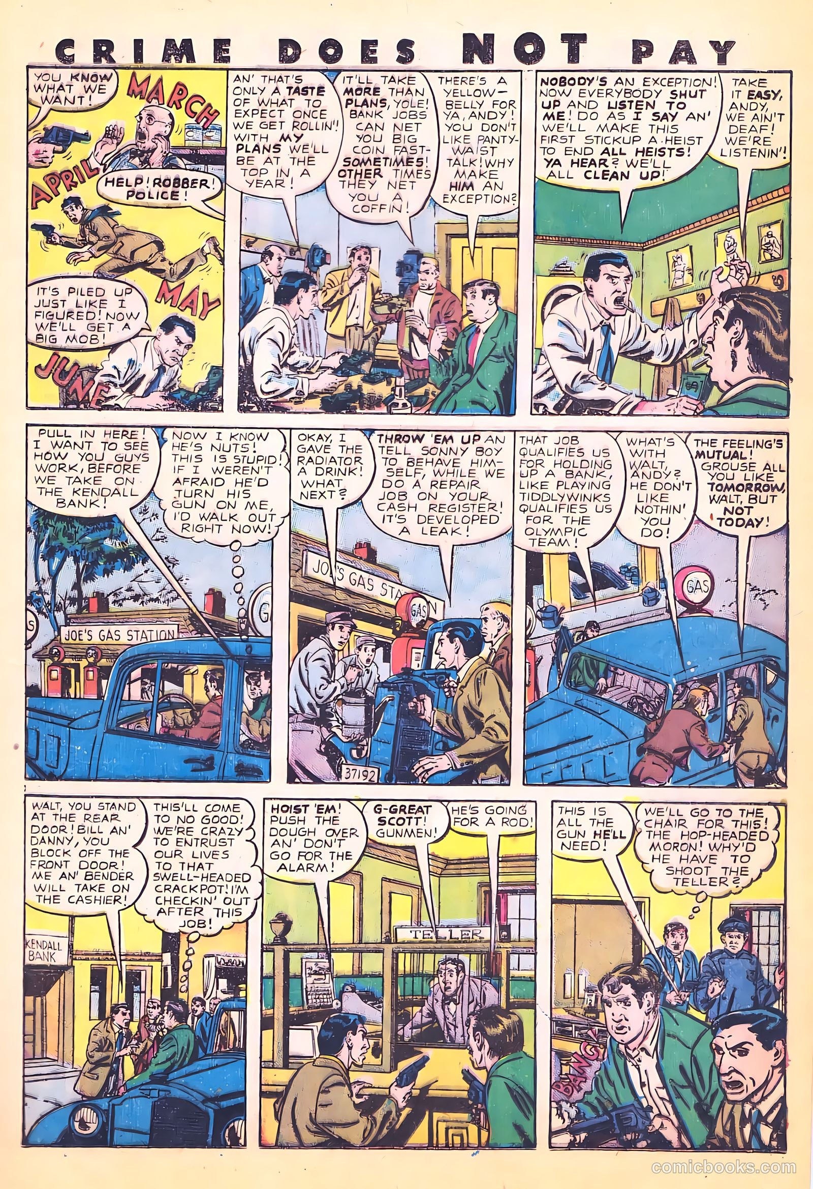 Crime Does Not Pay #72 (1949) — page 21 of 54