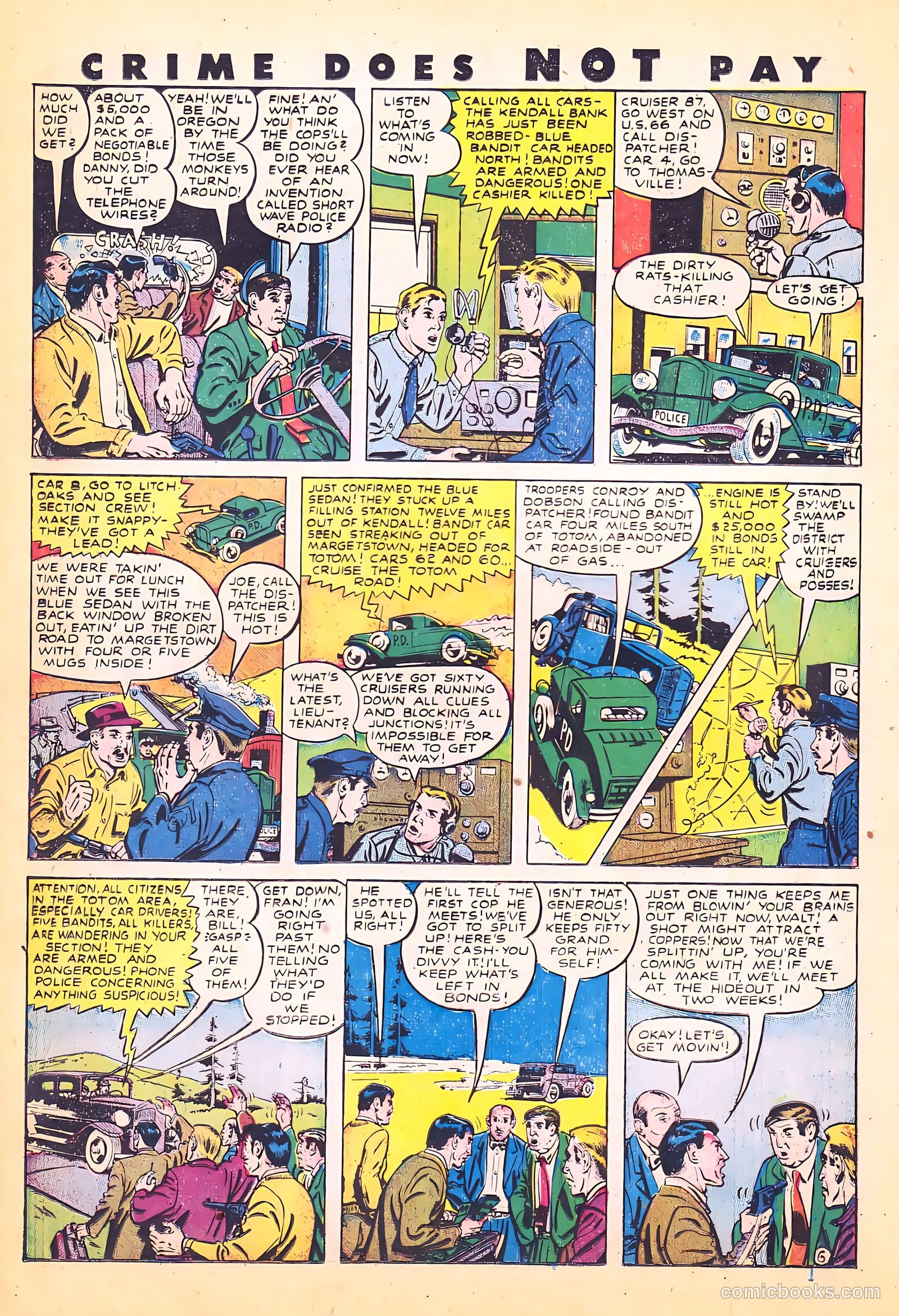 Crime Does Not Pay #72 (1949) — page 22 of 54