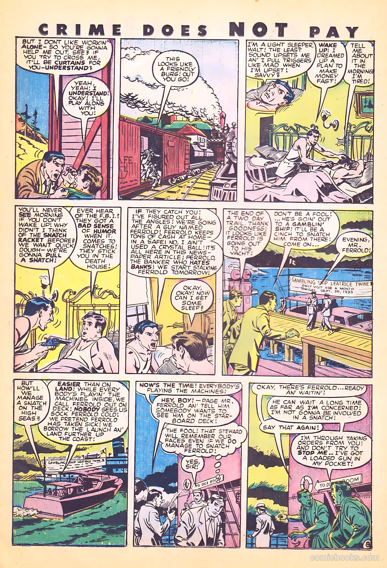 Crime Does Not Pay #72 (1949) — page 24 of 54