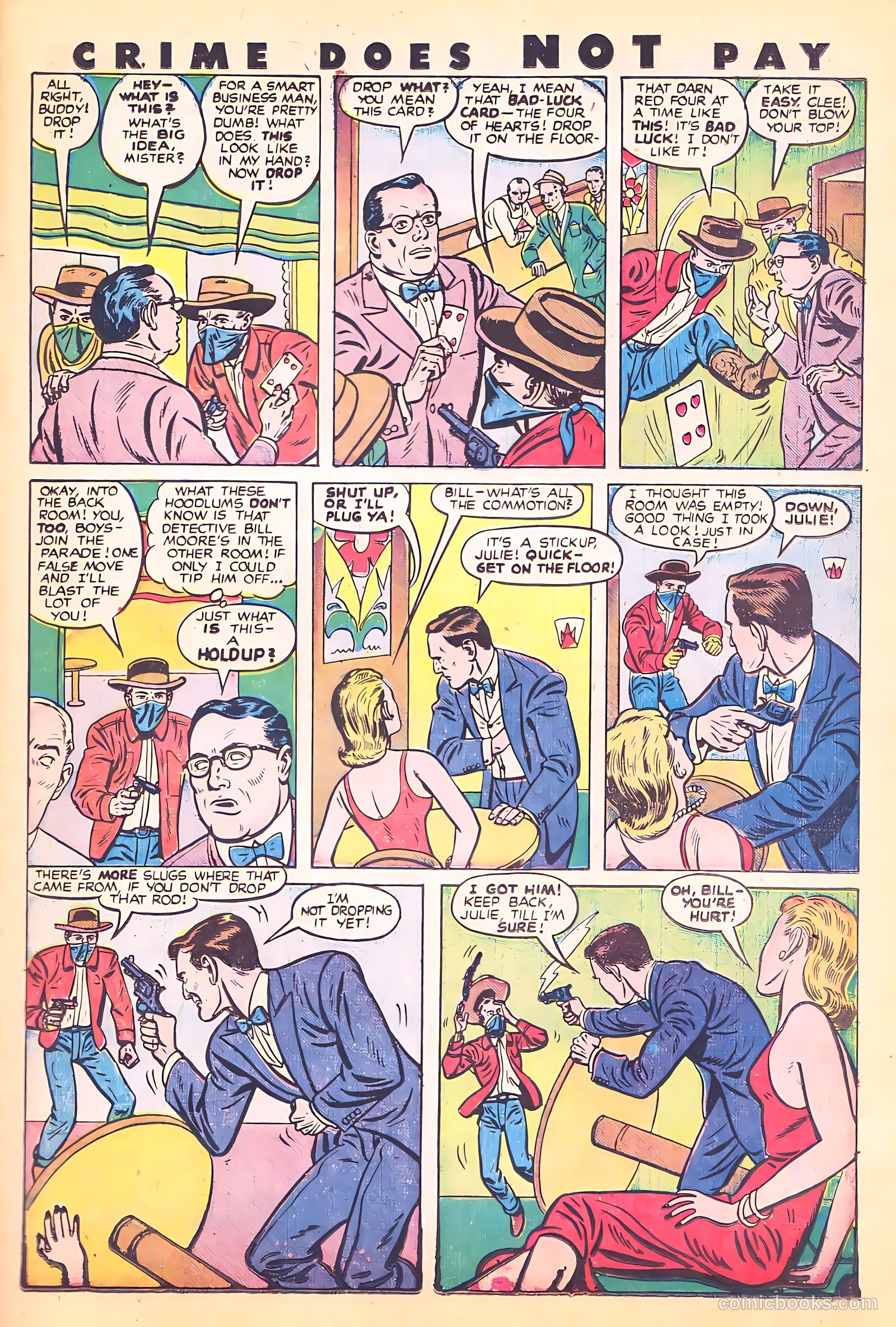 Crime Does Not Pay #72 (1949) — page 30 of 54