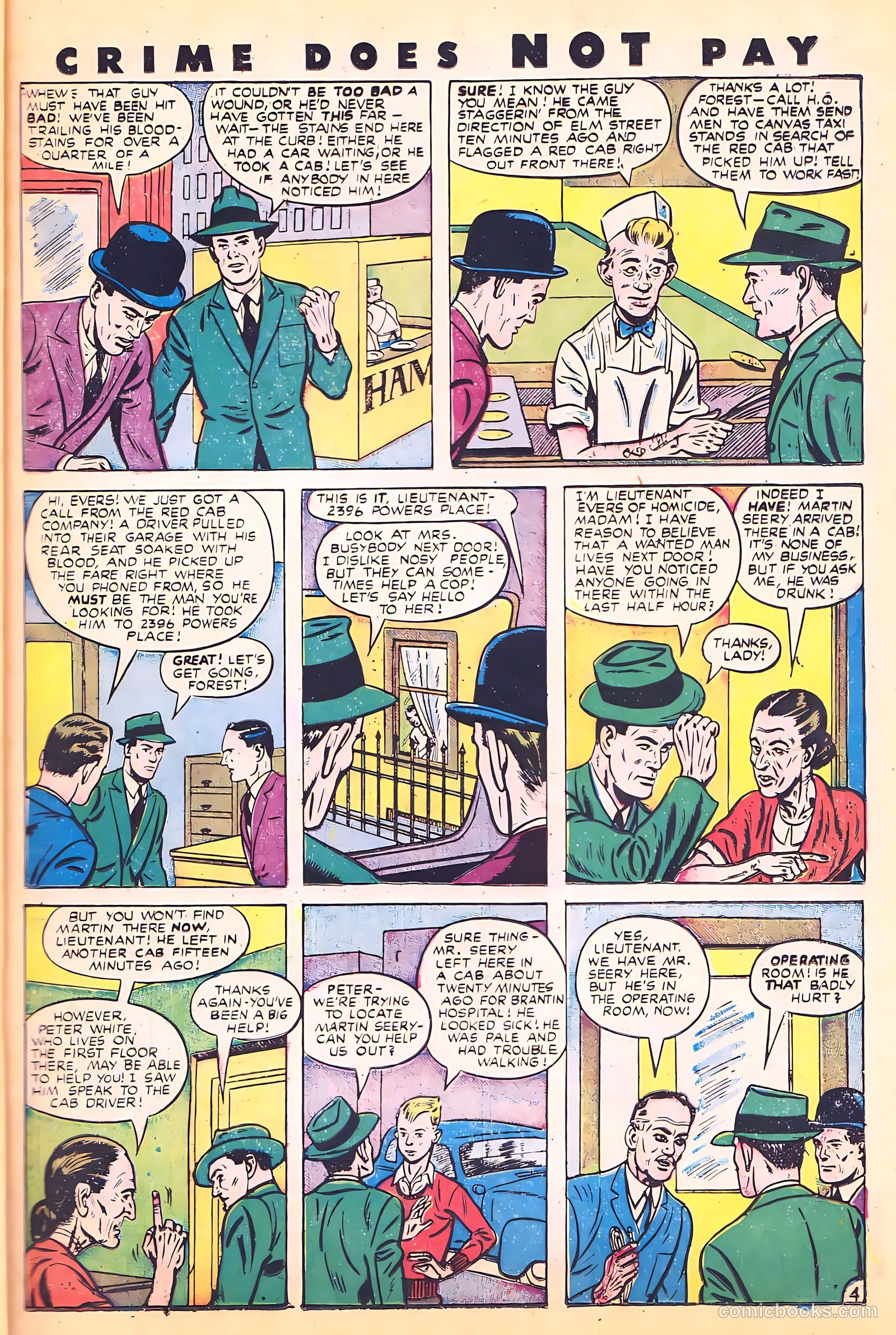 Crime Does Not Pay #72 (1949) — page 32 of 54