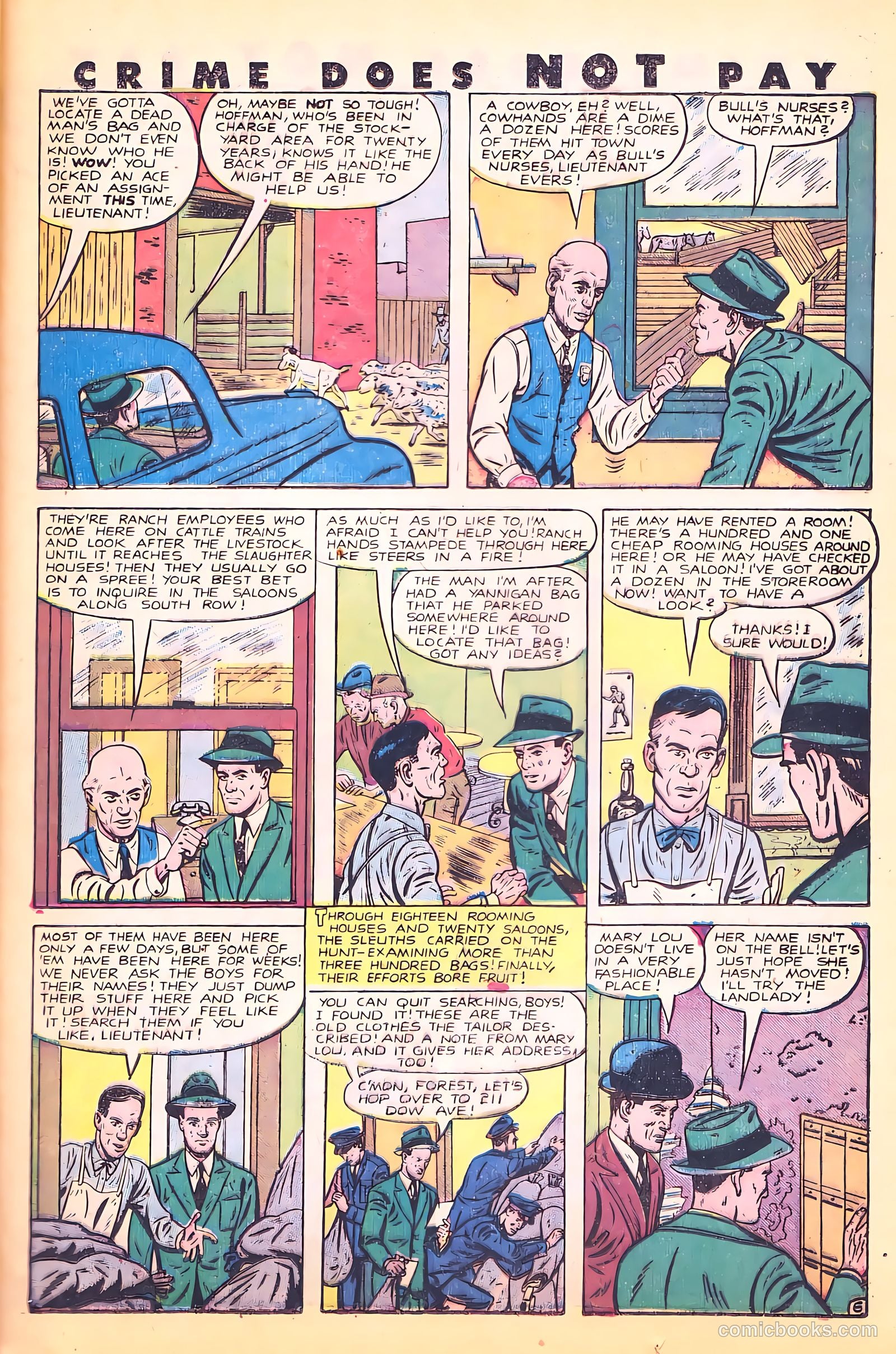 Crime Does Not Pay #72 (1949) — page 34 of 54