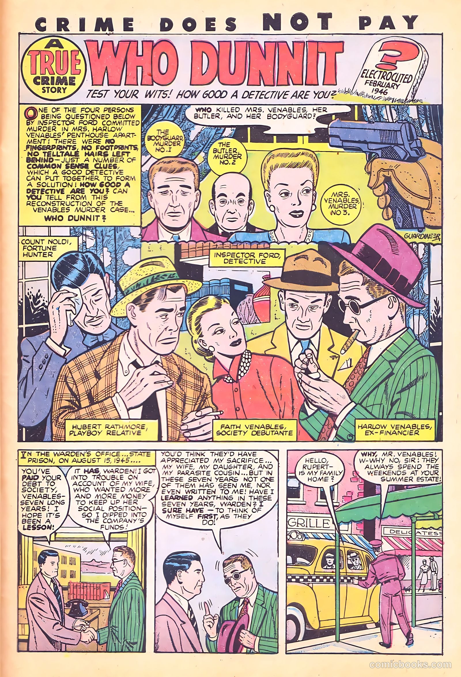 Crime Does Not Pay #72 (1949) — page 42 of 54