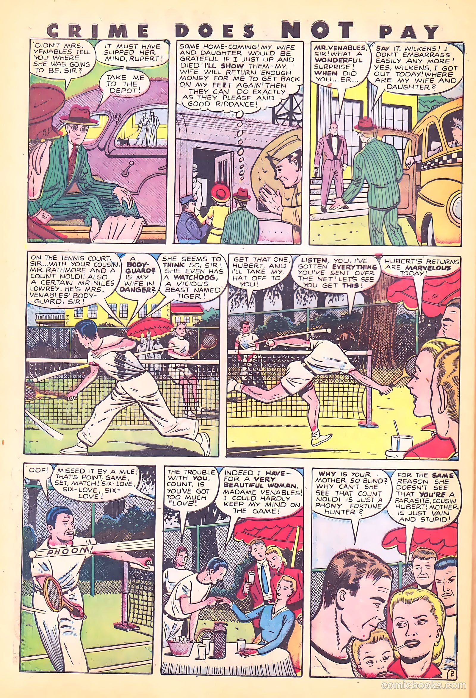 Crime Does Not Pay #72 (1949) — page 43 of 54