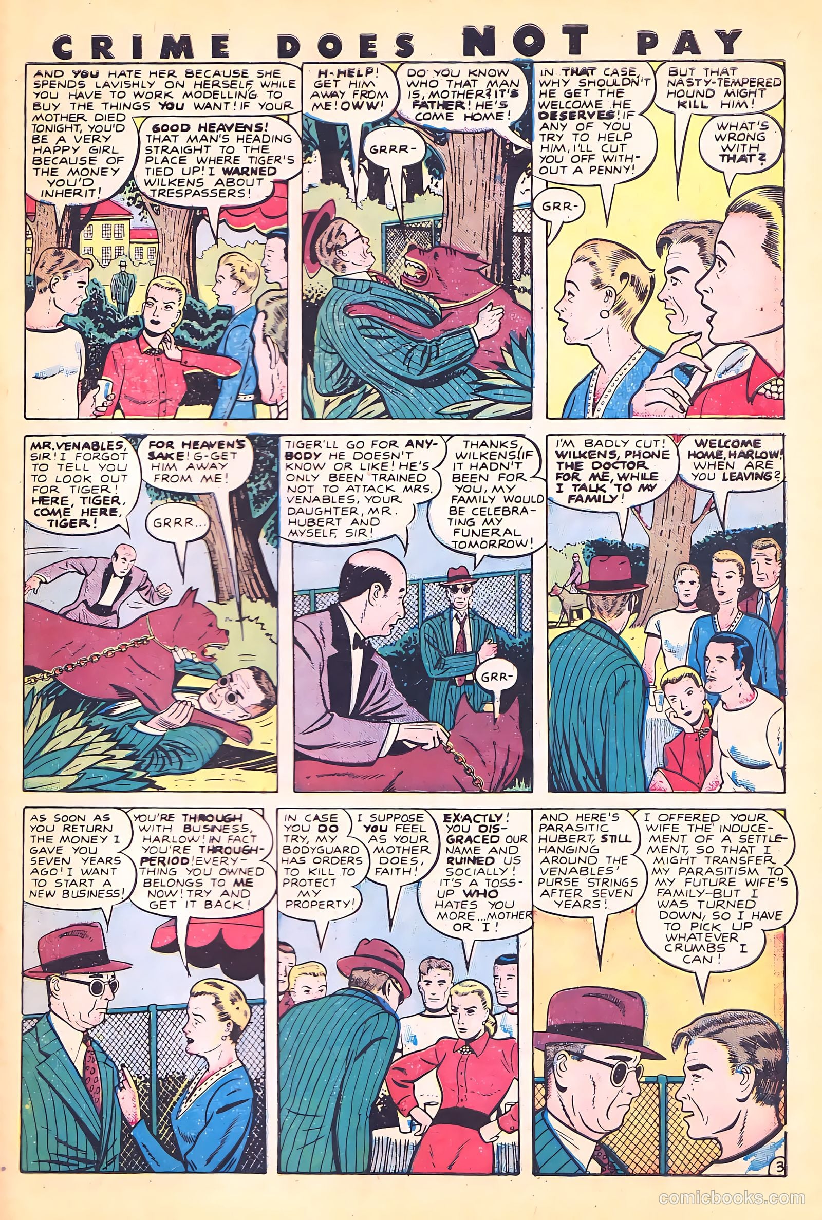 Crime Does Not Pay #72 (1949) — page 44 of 54
