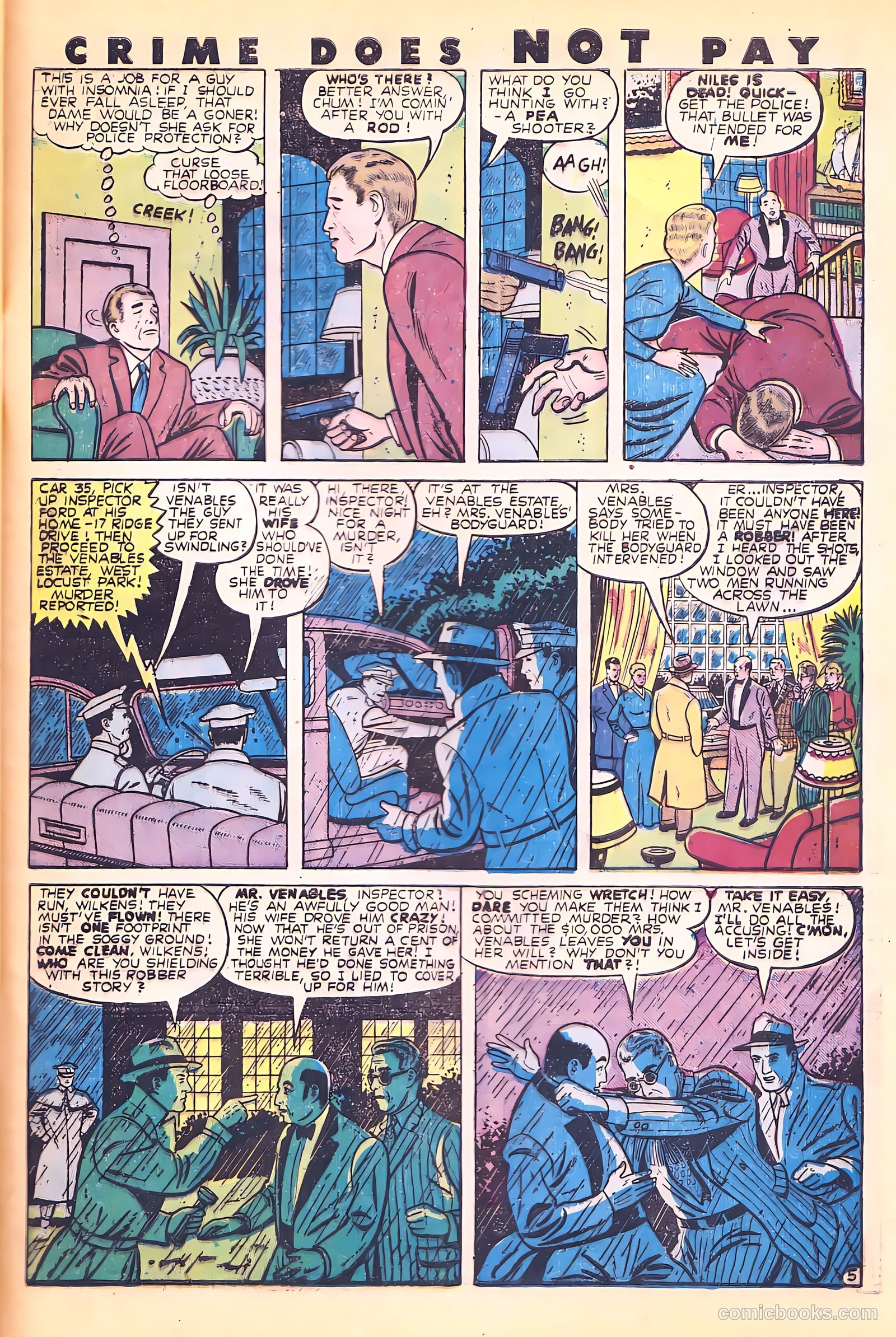 Crime Does Not Pay #72 (1949) — page 46 of 54