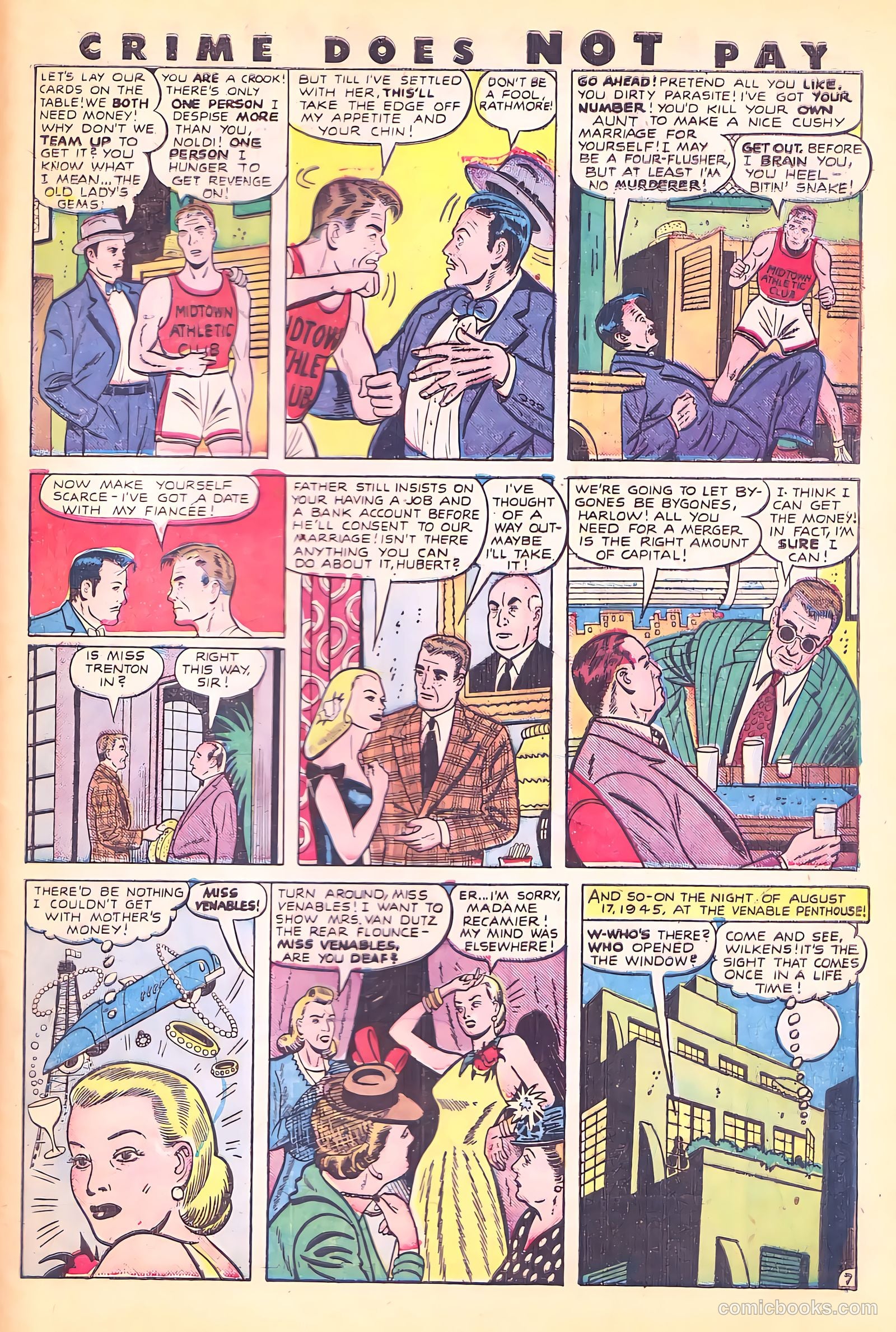 Crime Does Not Pay #72 (1949) — page 48 of 54