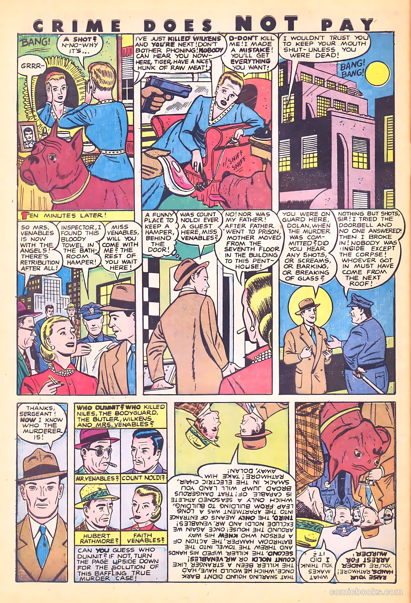 Crime Does Not Pay #72 (1949) — page 49 of 54