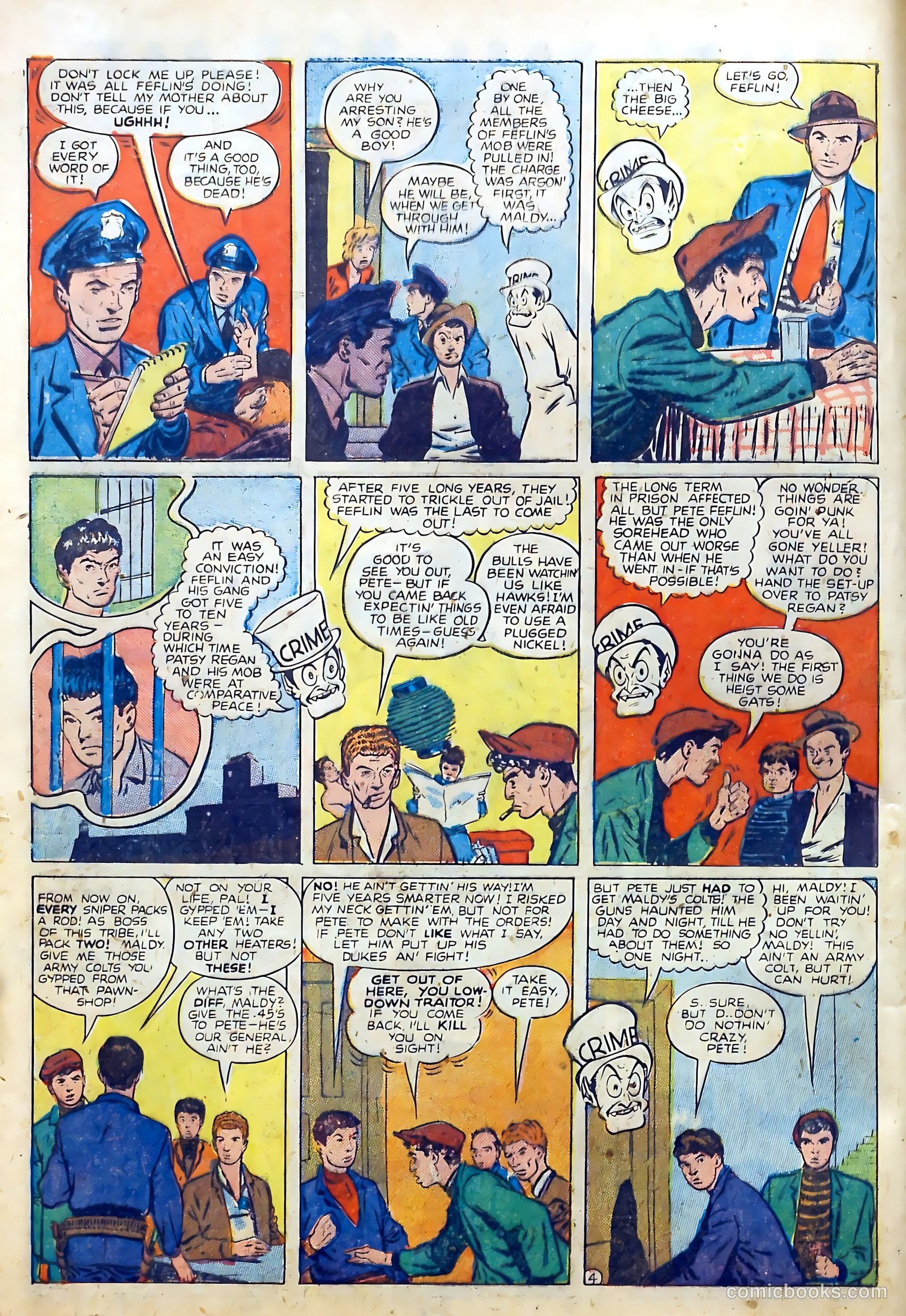 Crime Does Not Pay #73 (1949) — page 6 of 54