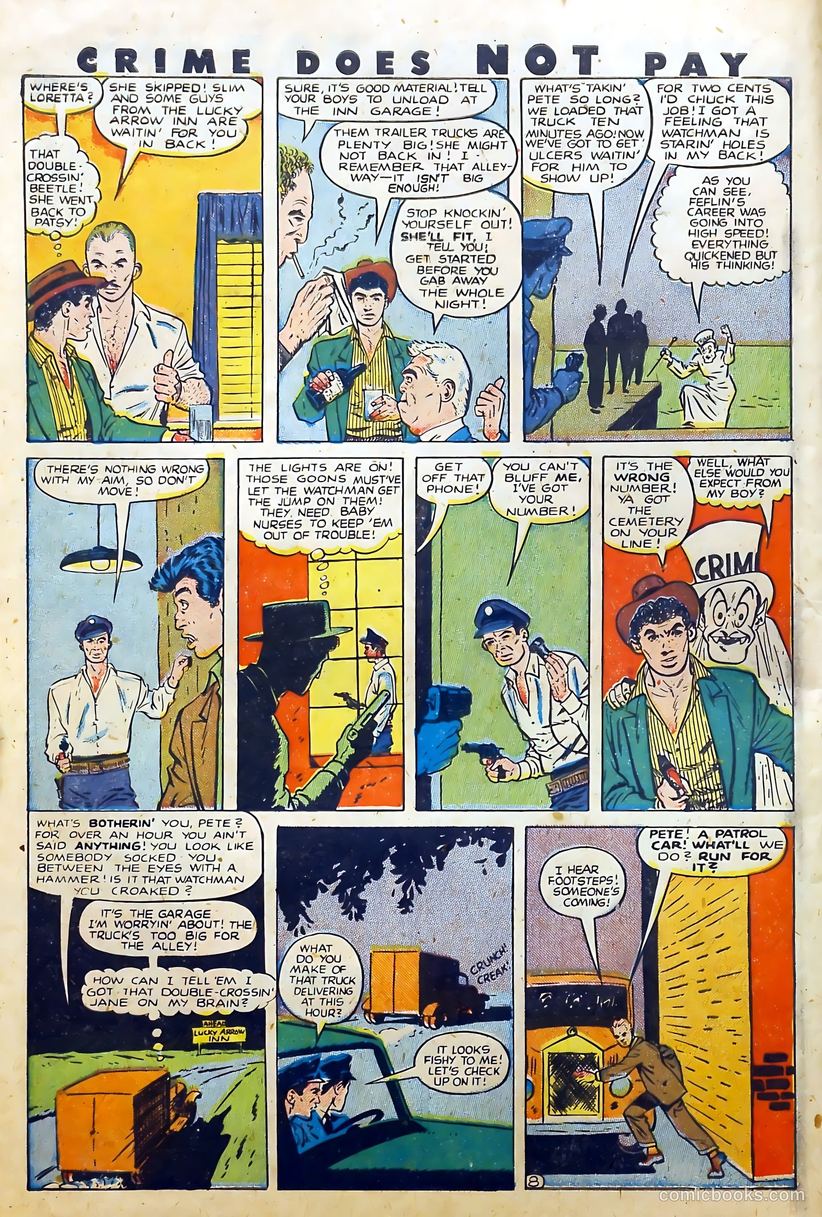 Crime Does Not Pay #73 (1949) — page 10 of 54