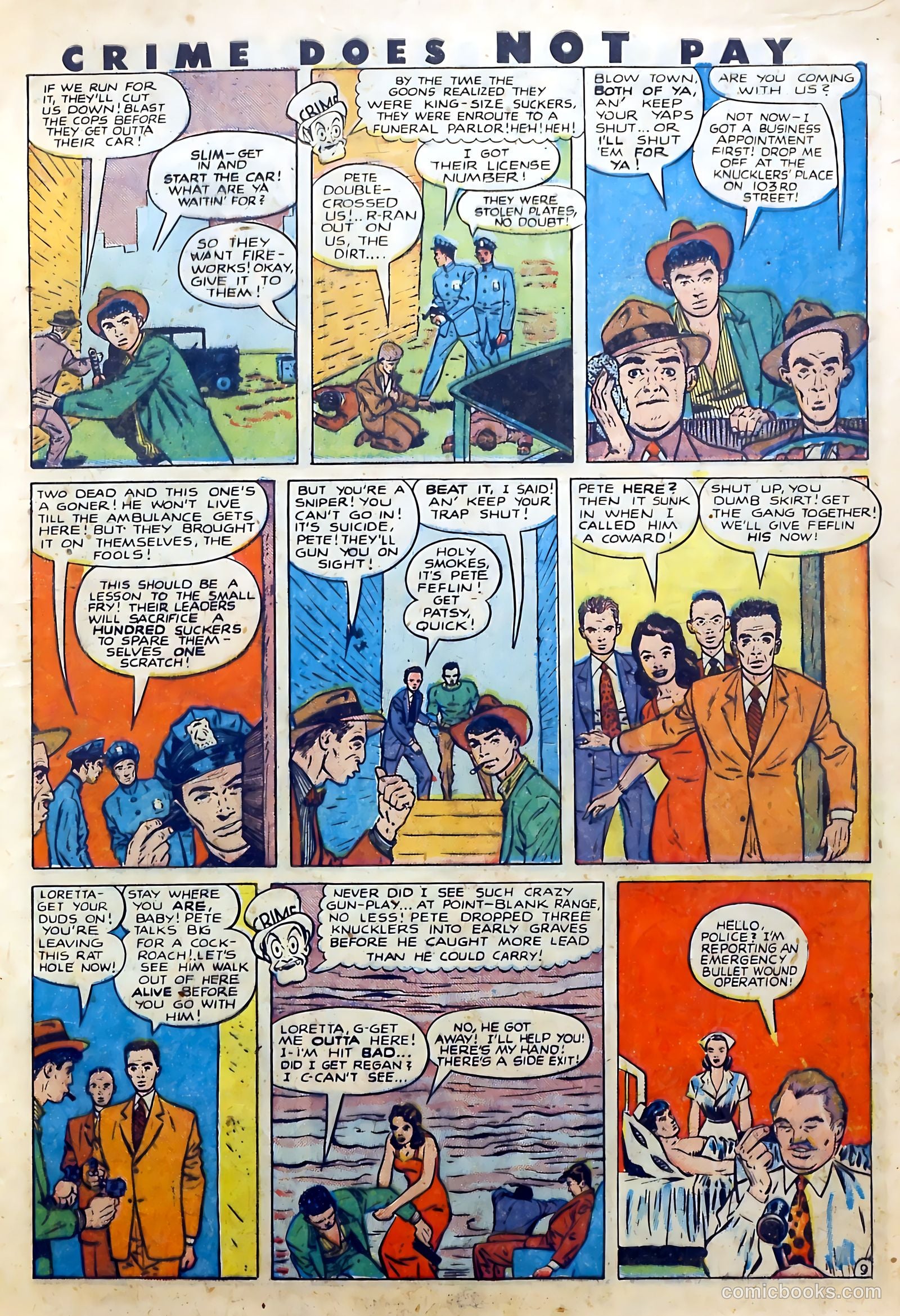 Crime Does Not Pay #73 (1949) — page 11 of 54