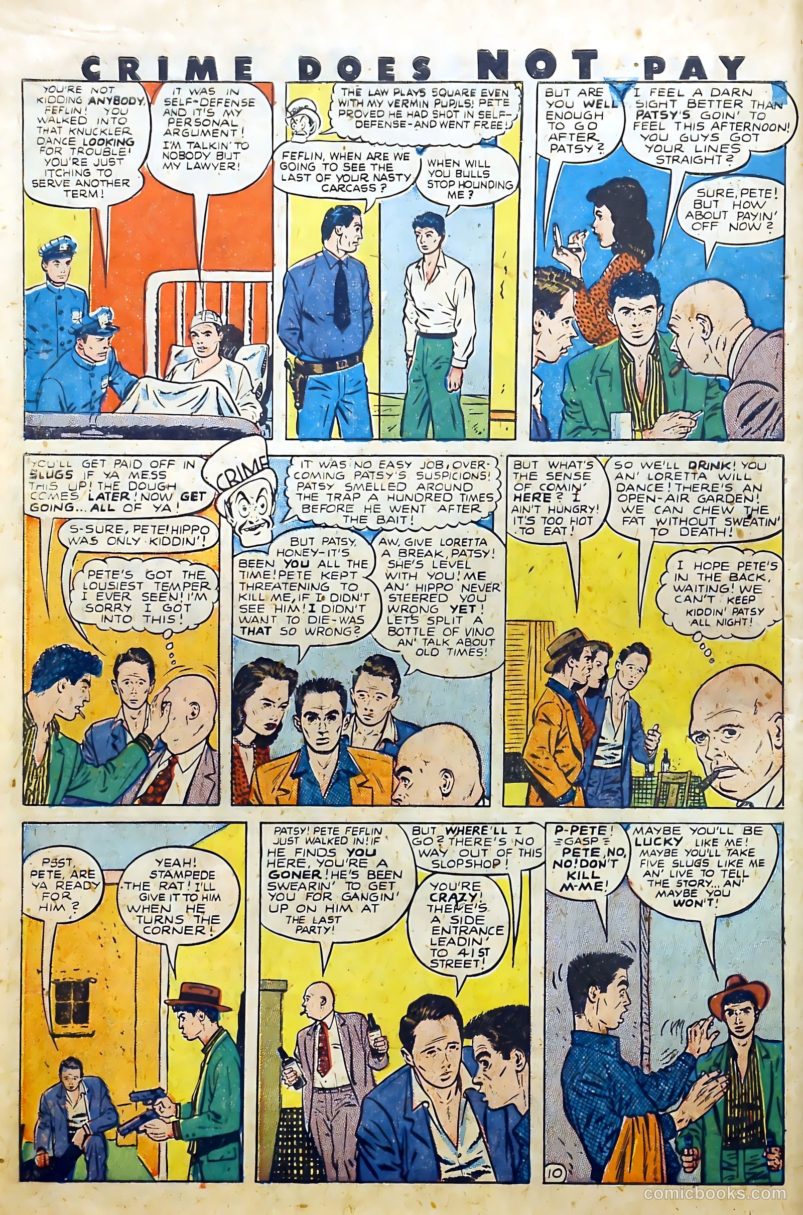 Crime Does Not Pay #73 (1949) — page 12 of 54