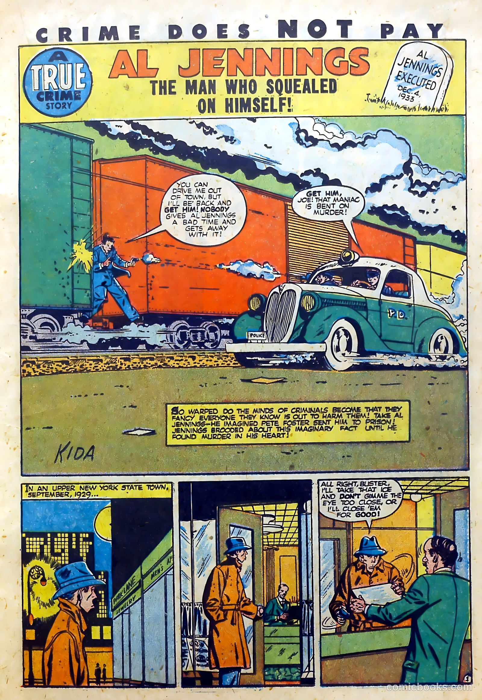 Crime Does Not Pay #73 (1949) — page 17 of 54