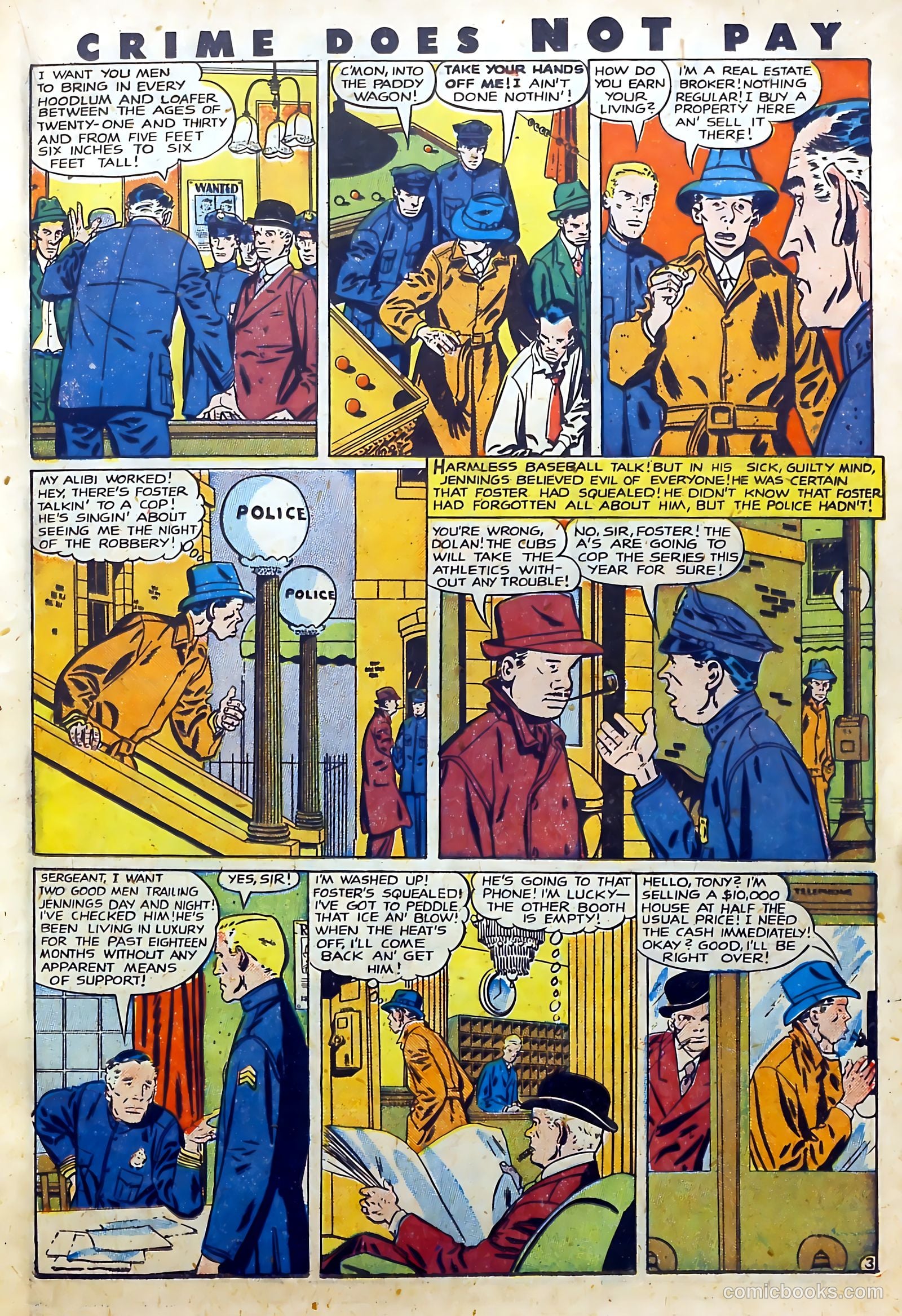 Crime Does Not Pay #73 (1949) — page 19 of 54
