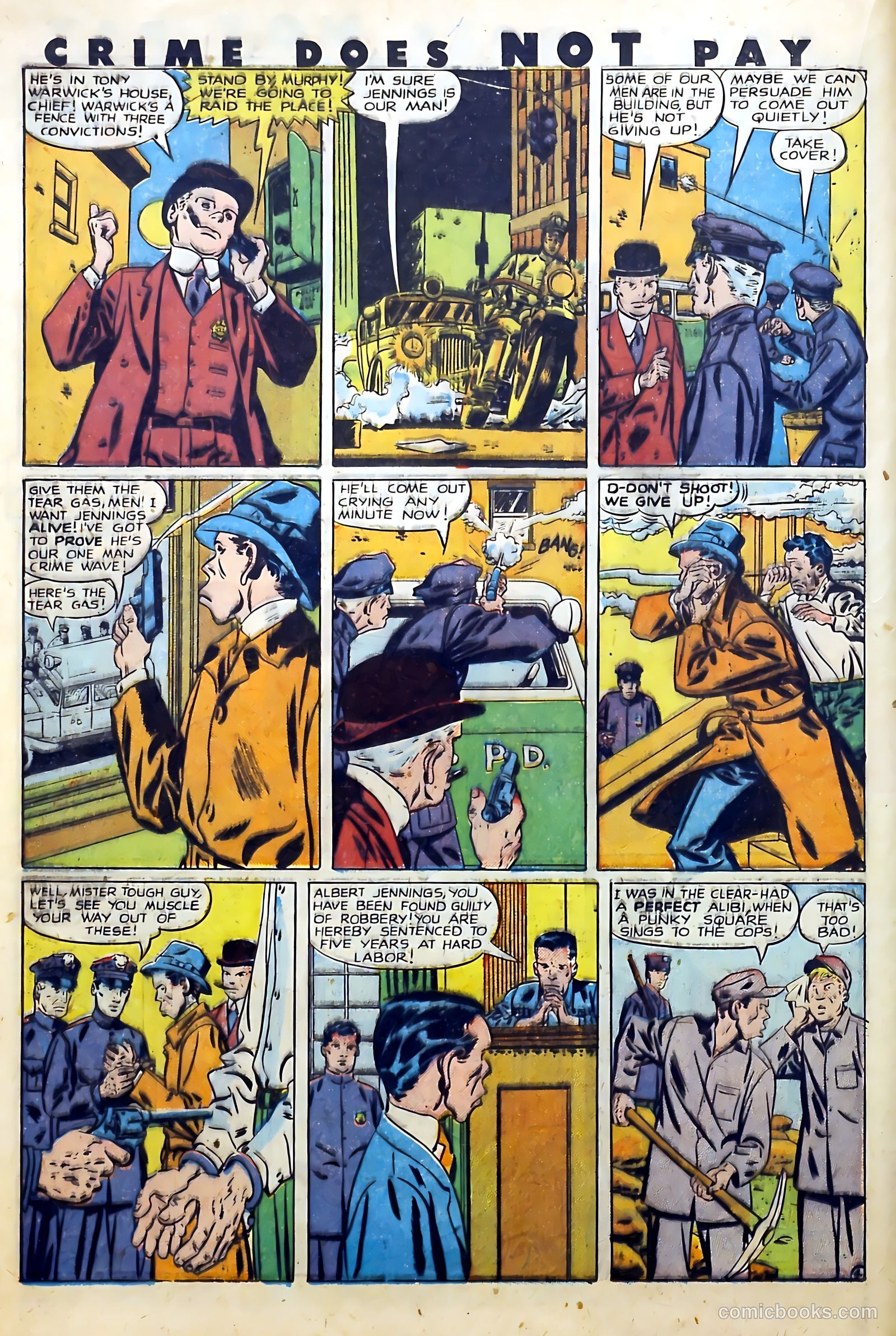 Crime Does Not Pay #73 (1949) — page 20 of 54
