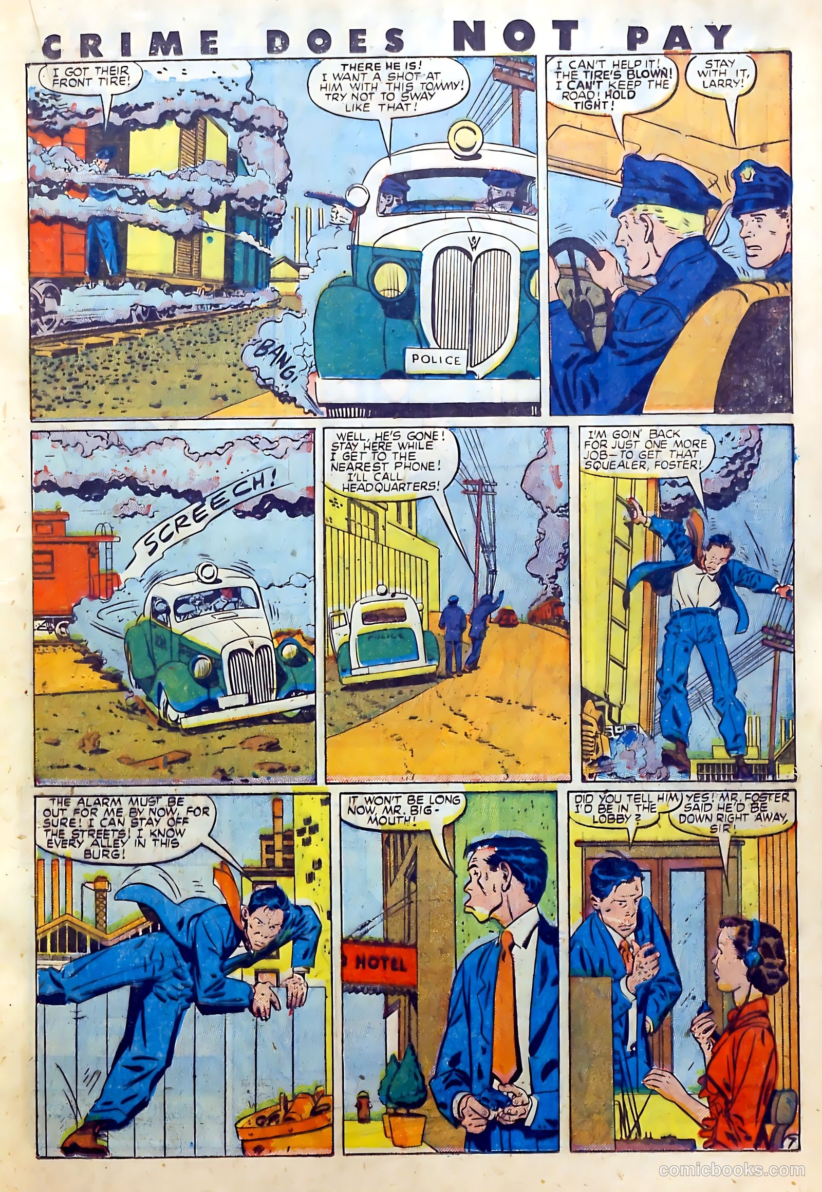 Crime Does Not Pay #73 (1949) — page 23 of 54