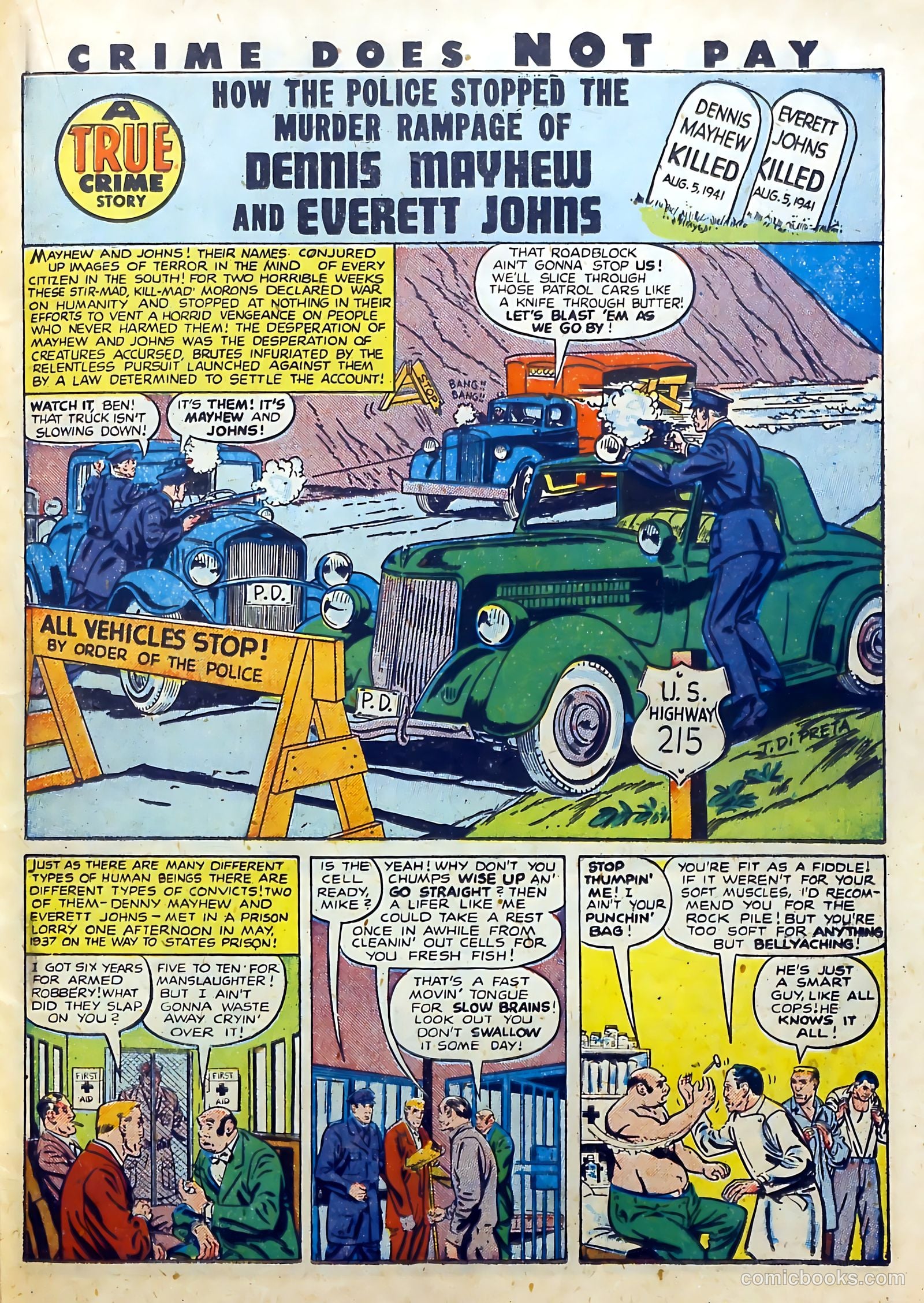 Crime Does Not Pay #73 (1949) — page 31 of 54