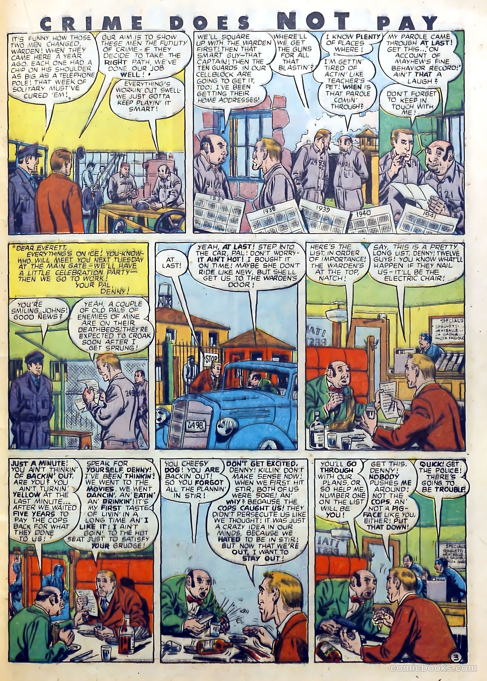 Crime Does Not Pay #73 (1949) — page 33 of 54