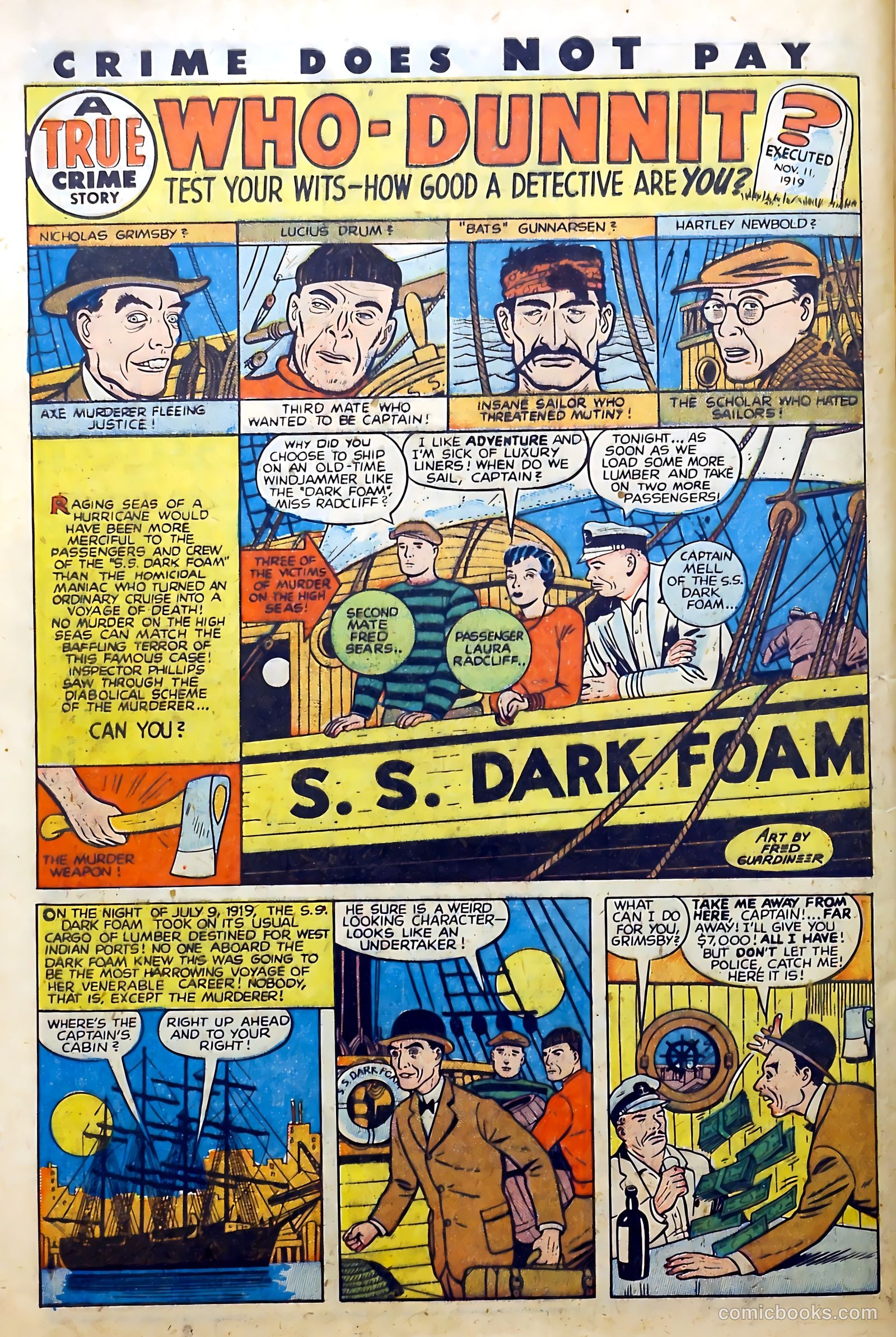 Crime Does Not Pay #73 (1949) — page 42 of 54
